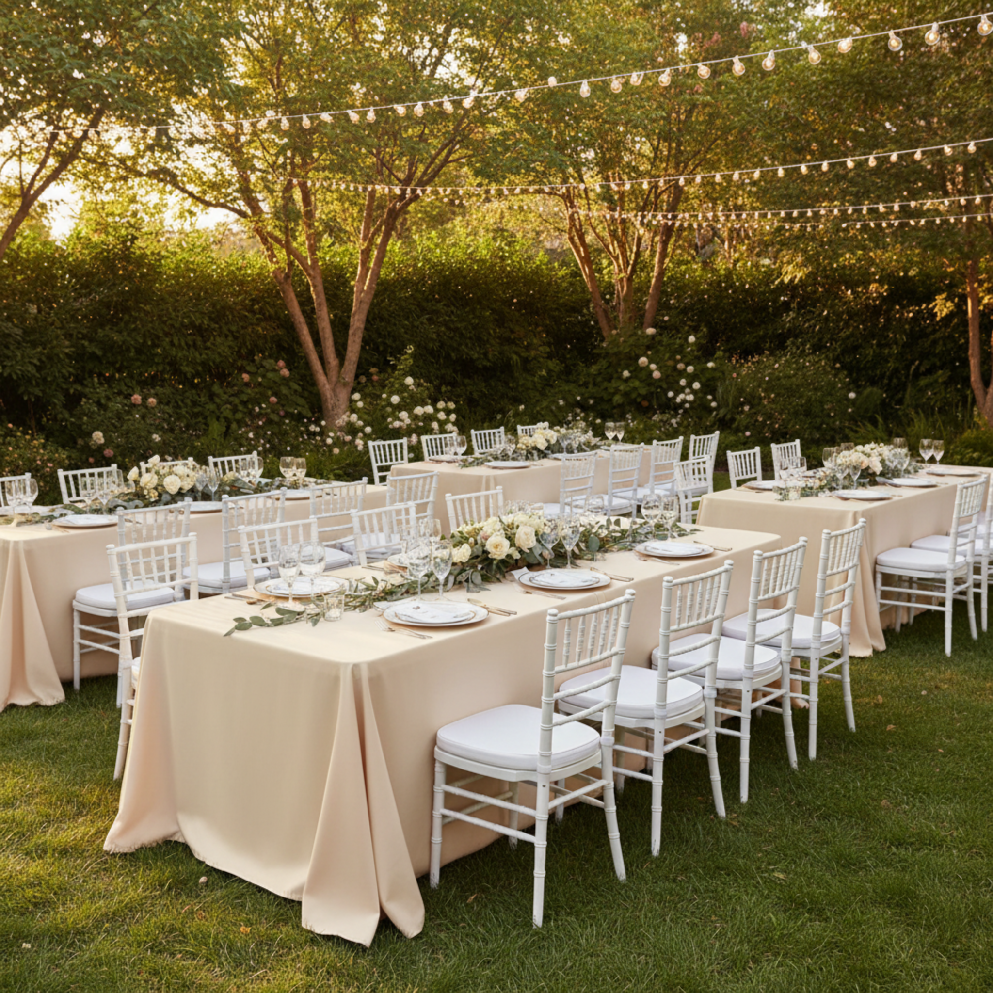 Outdoor Garden Reception