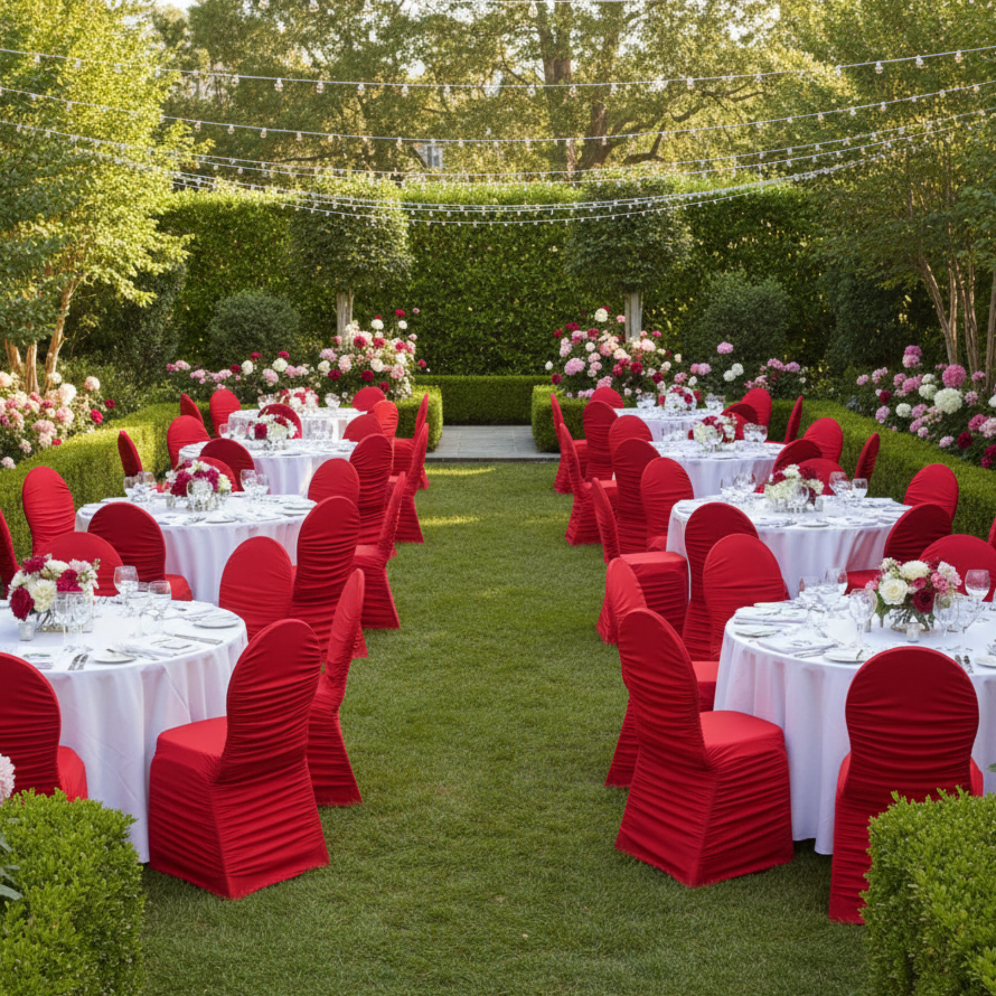 Outdoor Garden Reception