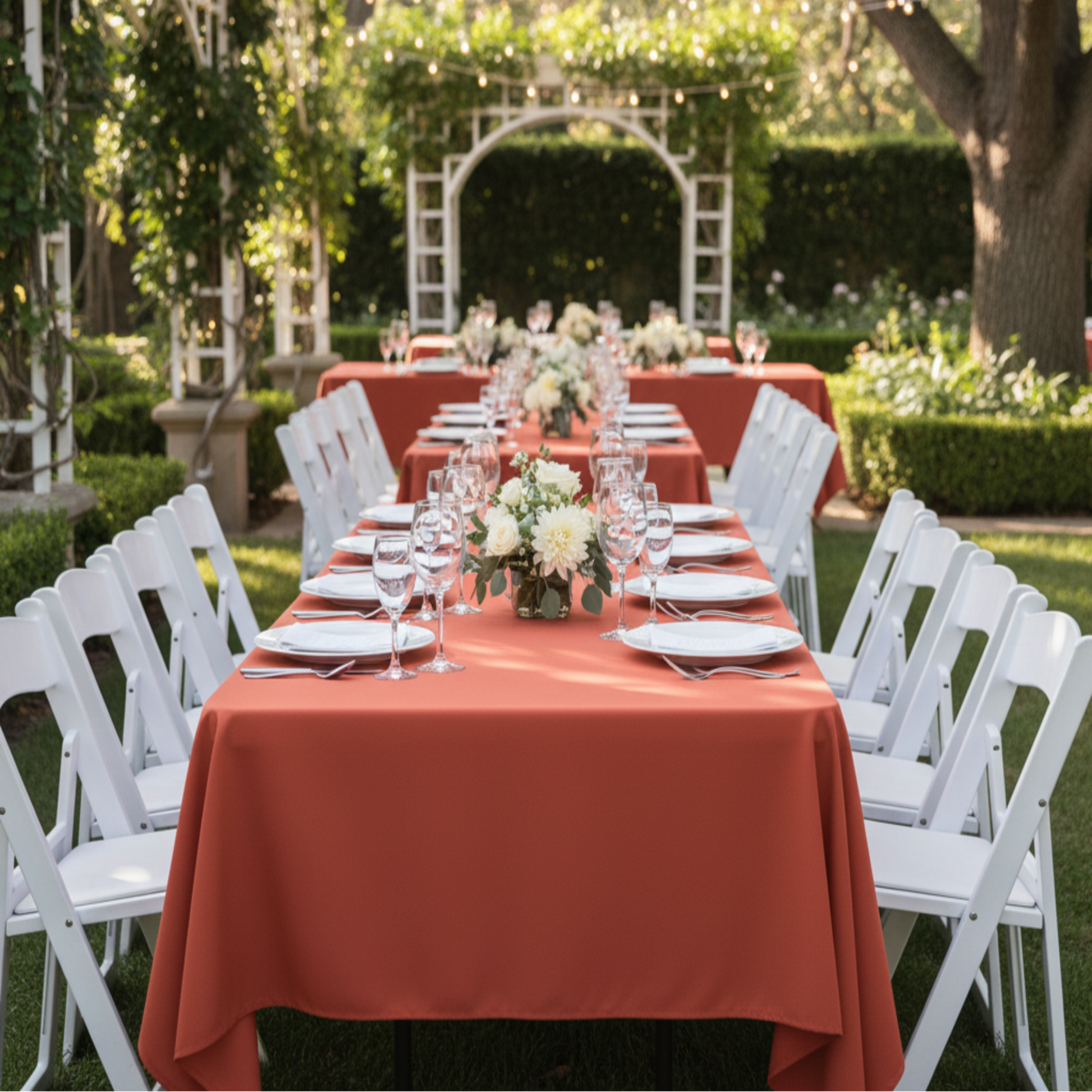 Outdoor Garden Reception