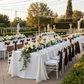 Outdoor Garden Reception Chocolate Brown Standard Satin Chair Sash