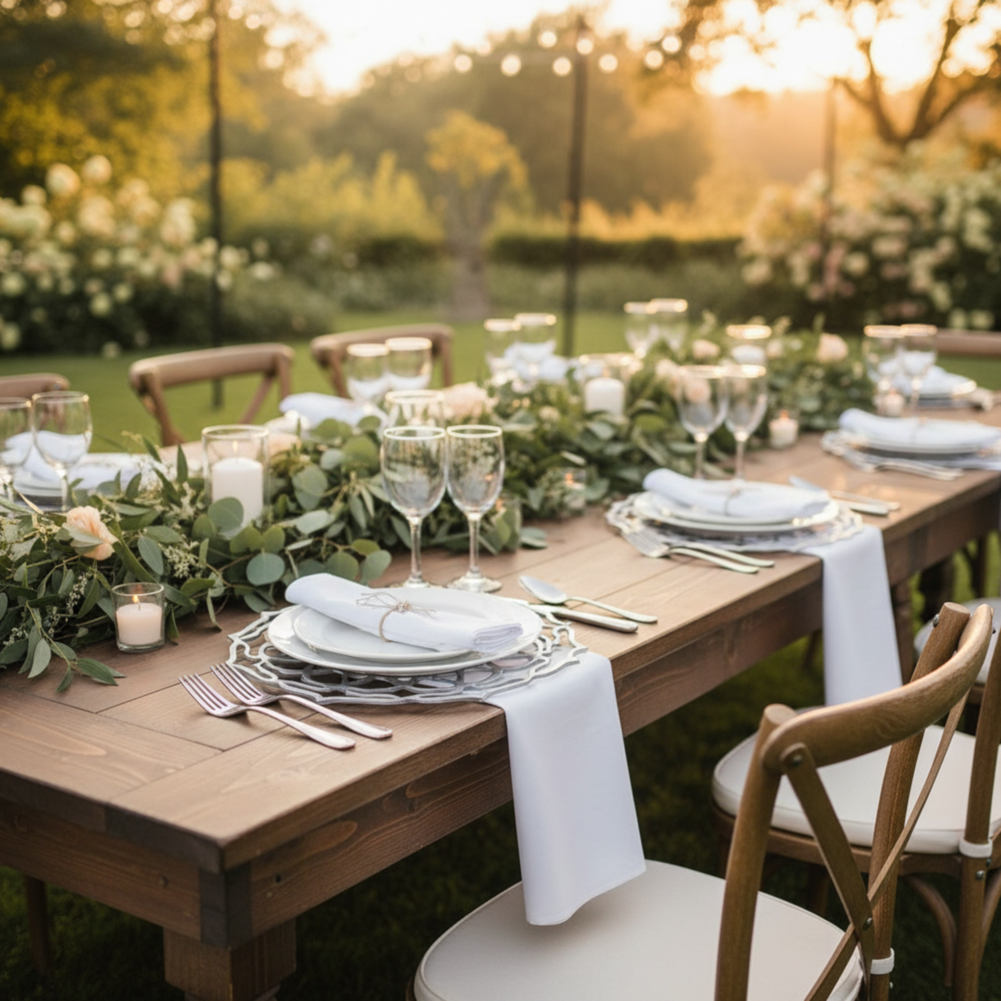 Outdoor Garden Reception