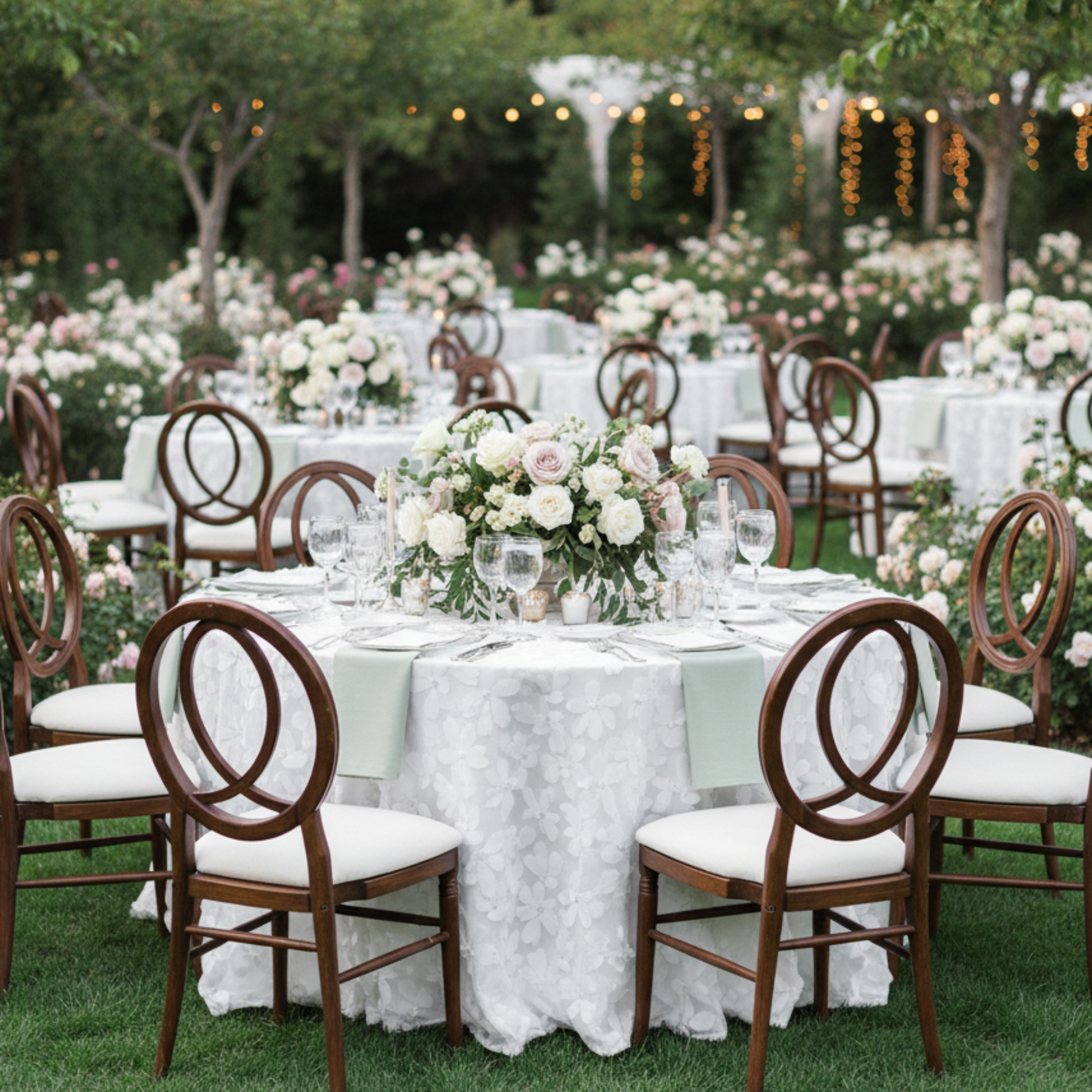 Outdoor Garden Reception