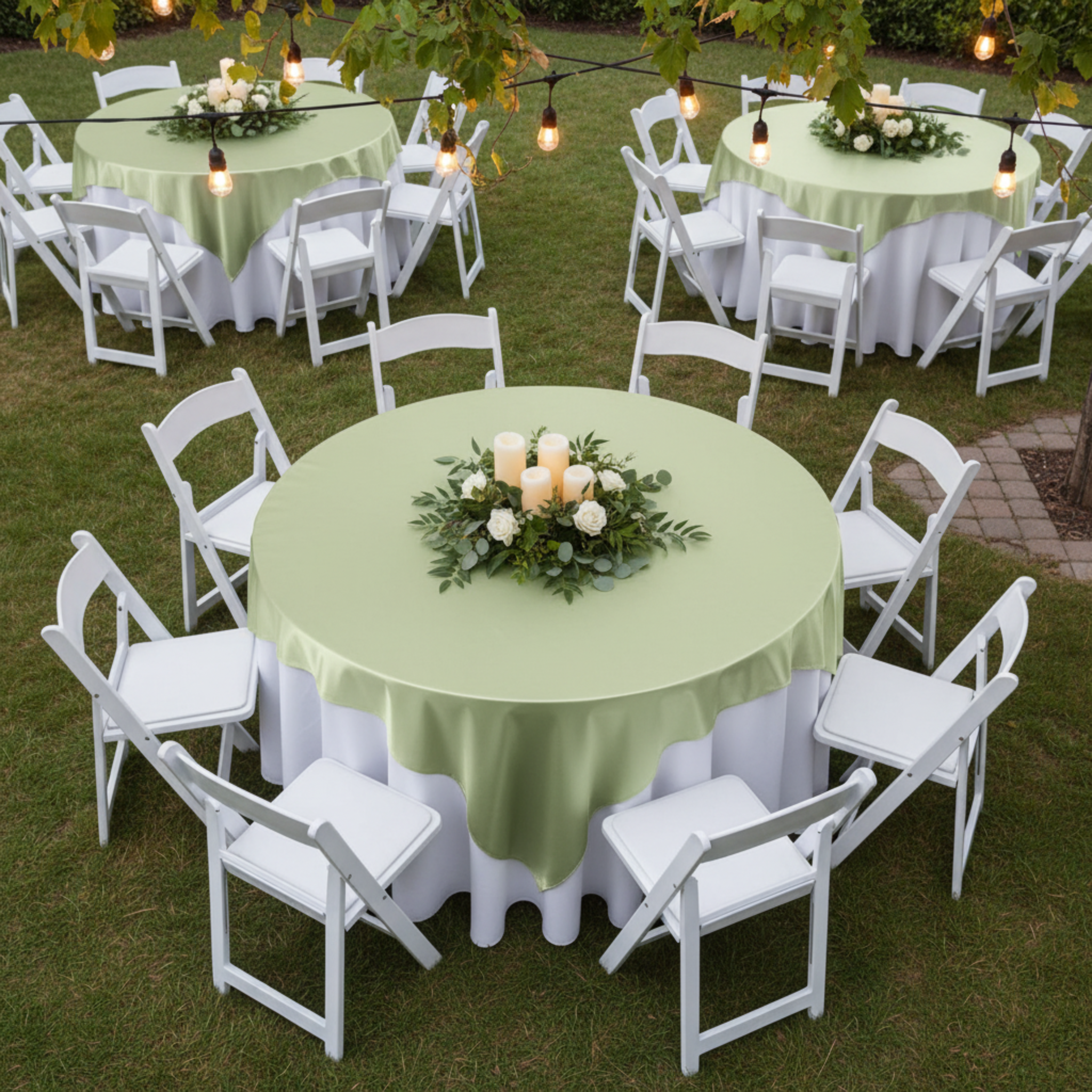 Outdoor Garden Top View