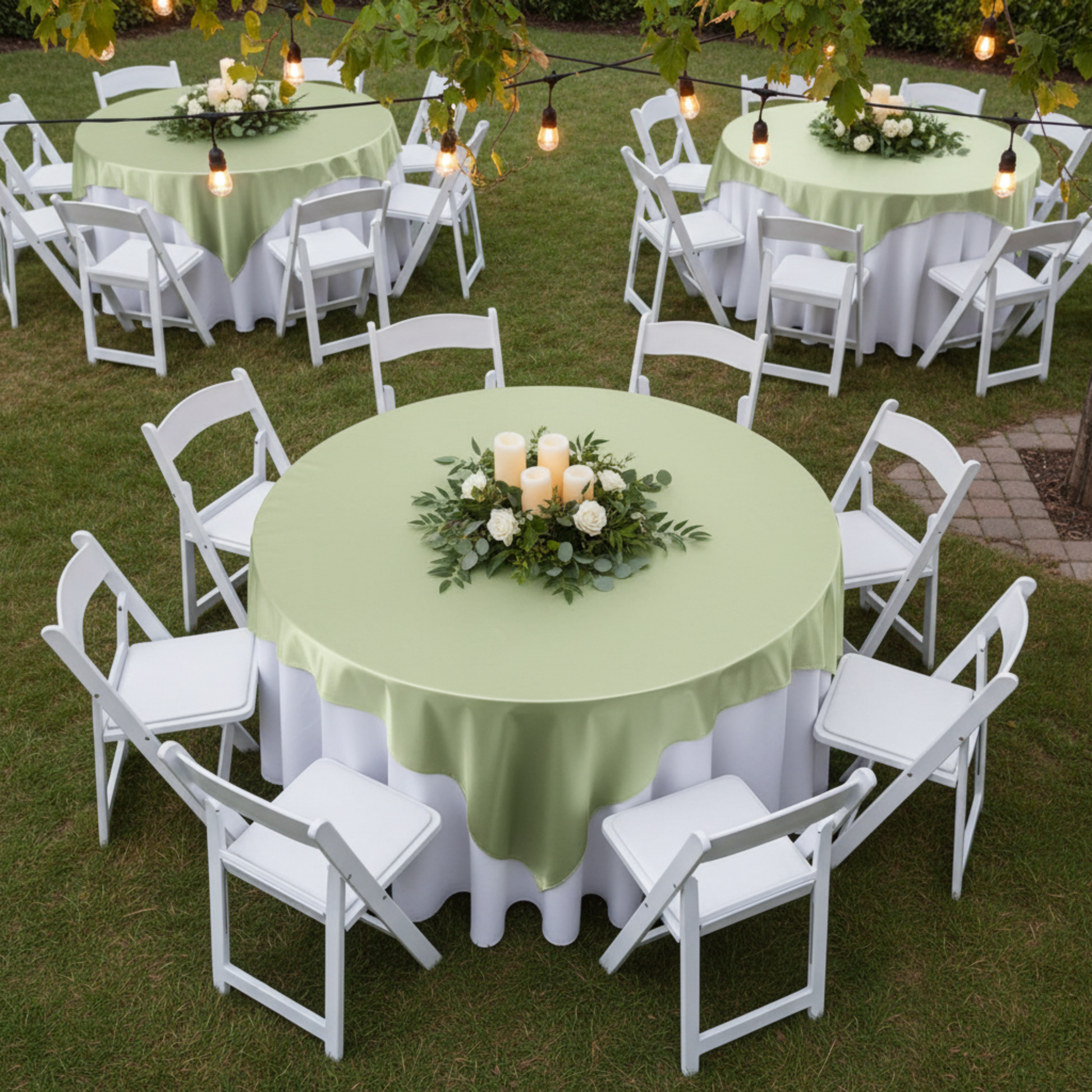 Outdoor Garden Top View