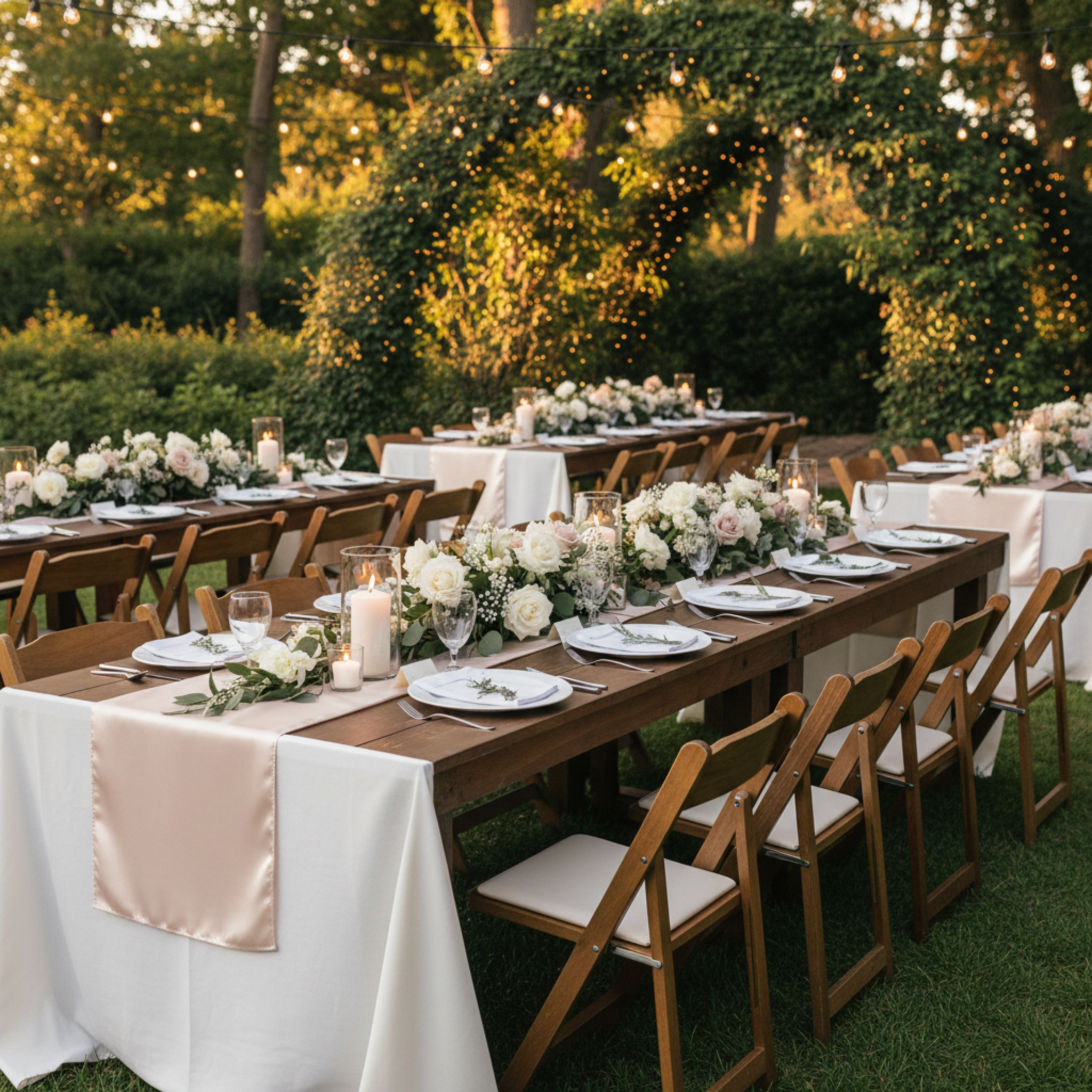 Outdoor Garden Wedding