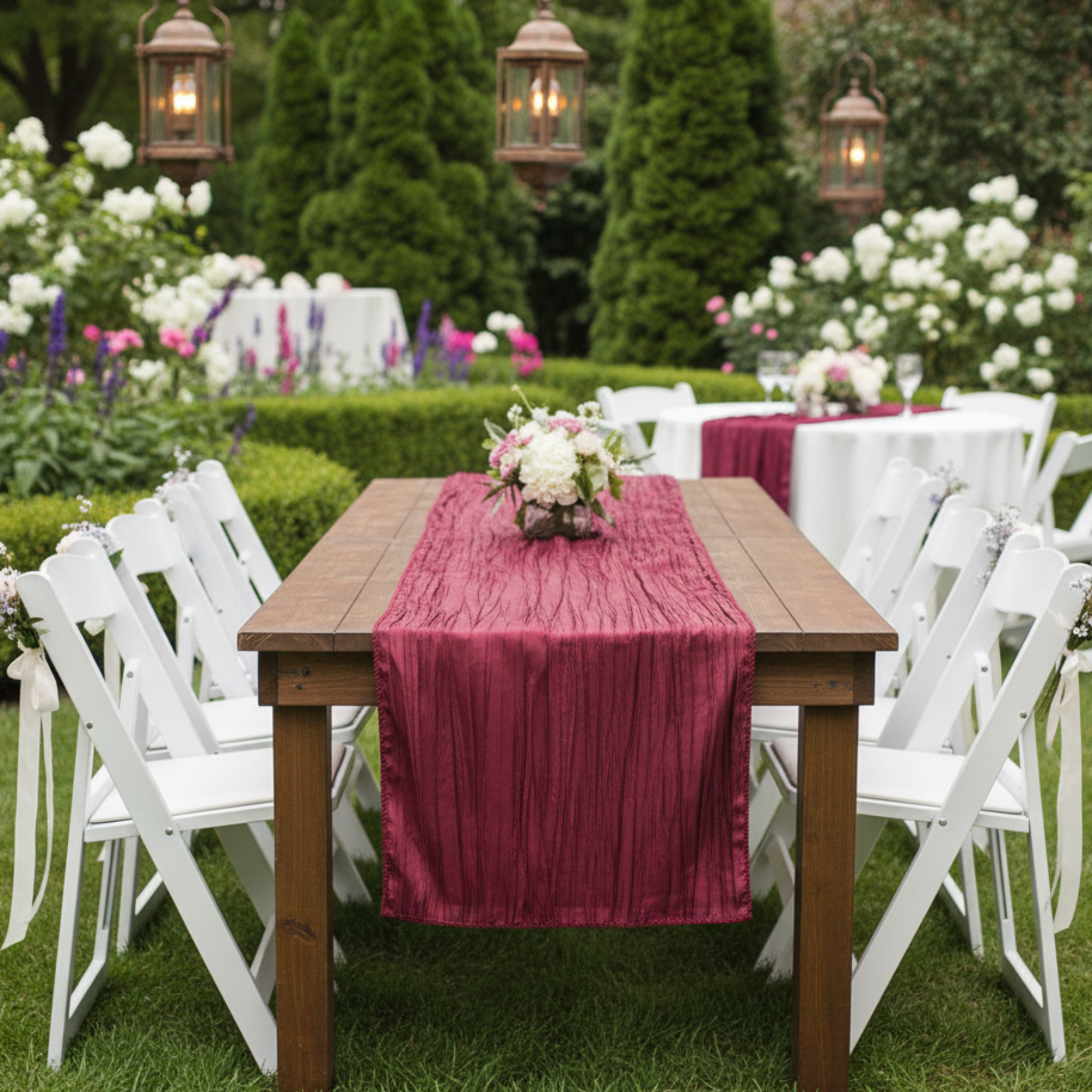 Outdoor Garden Wedding