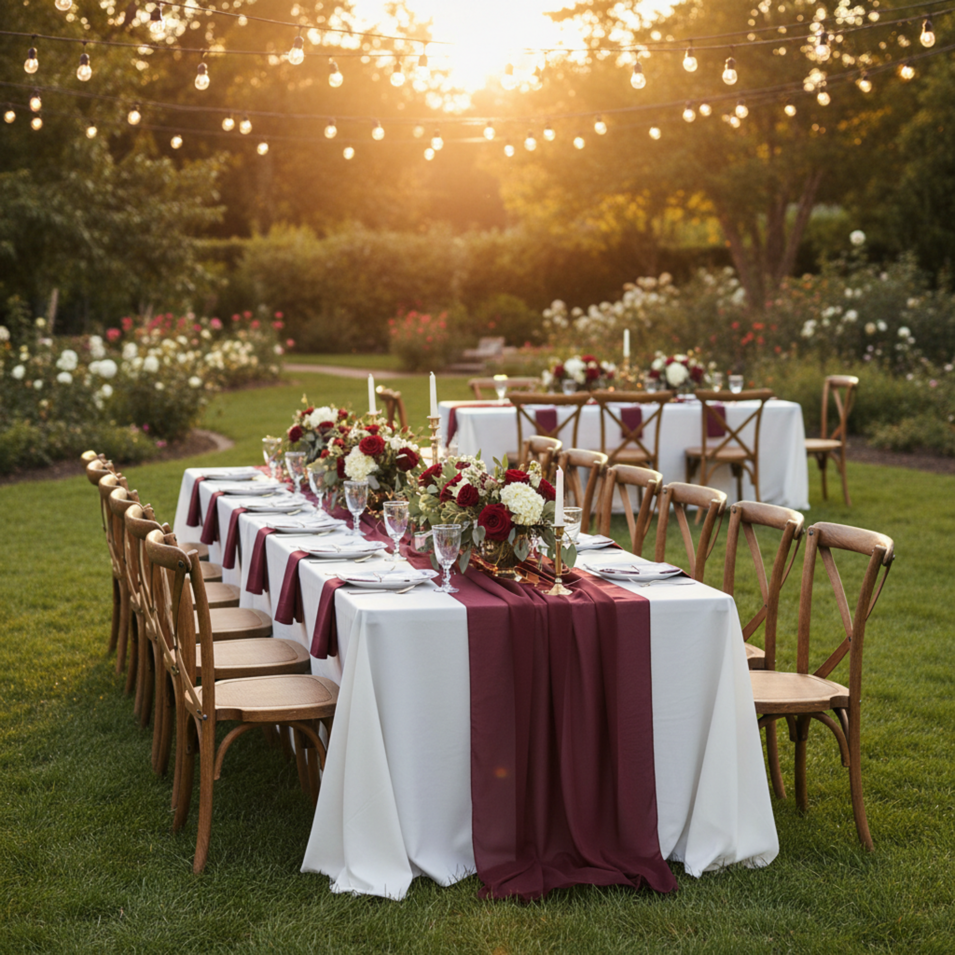 Outdoor Garden Wedding