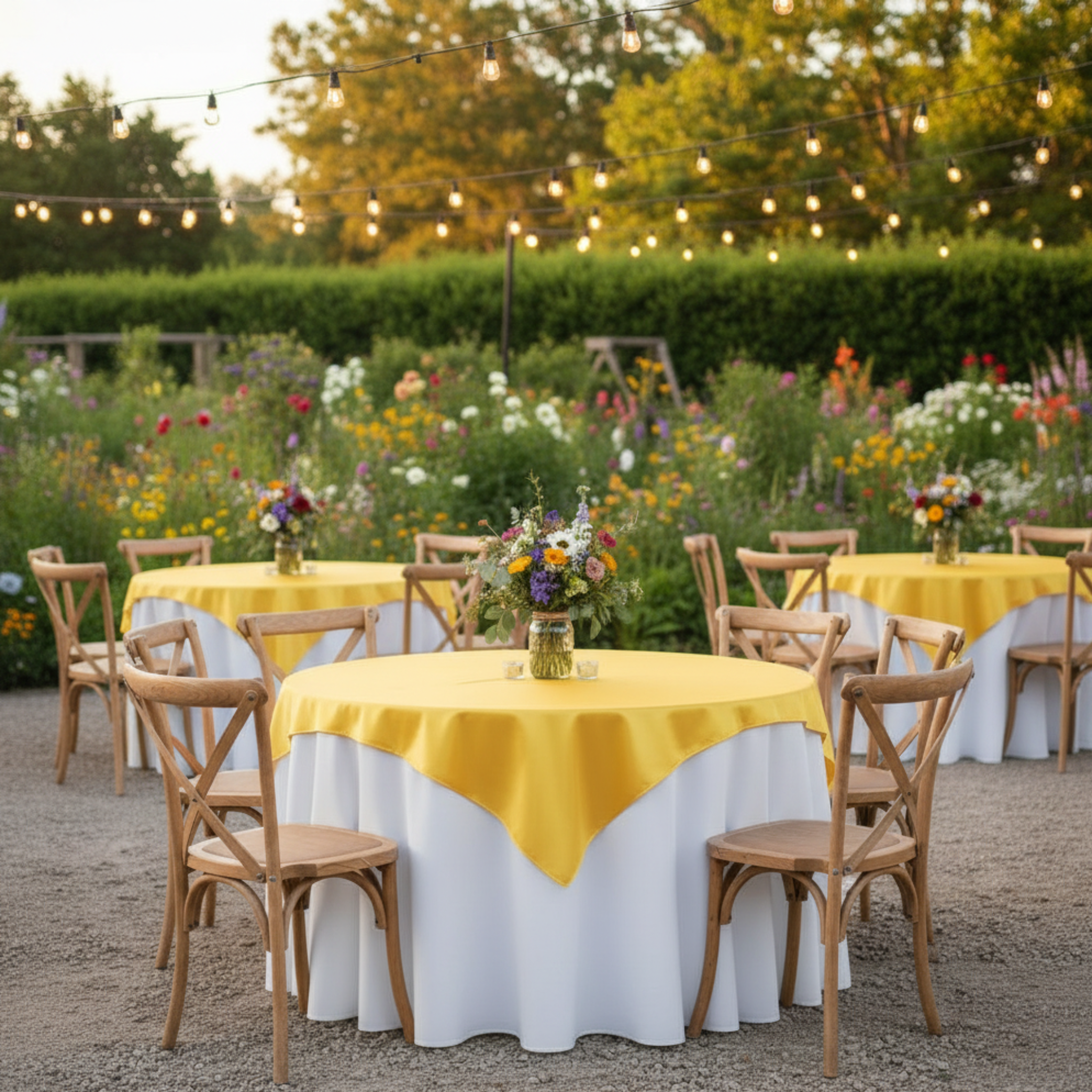 Outdoor Garden Wedding