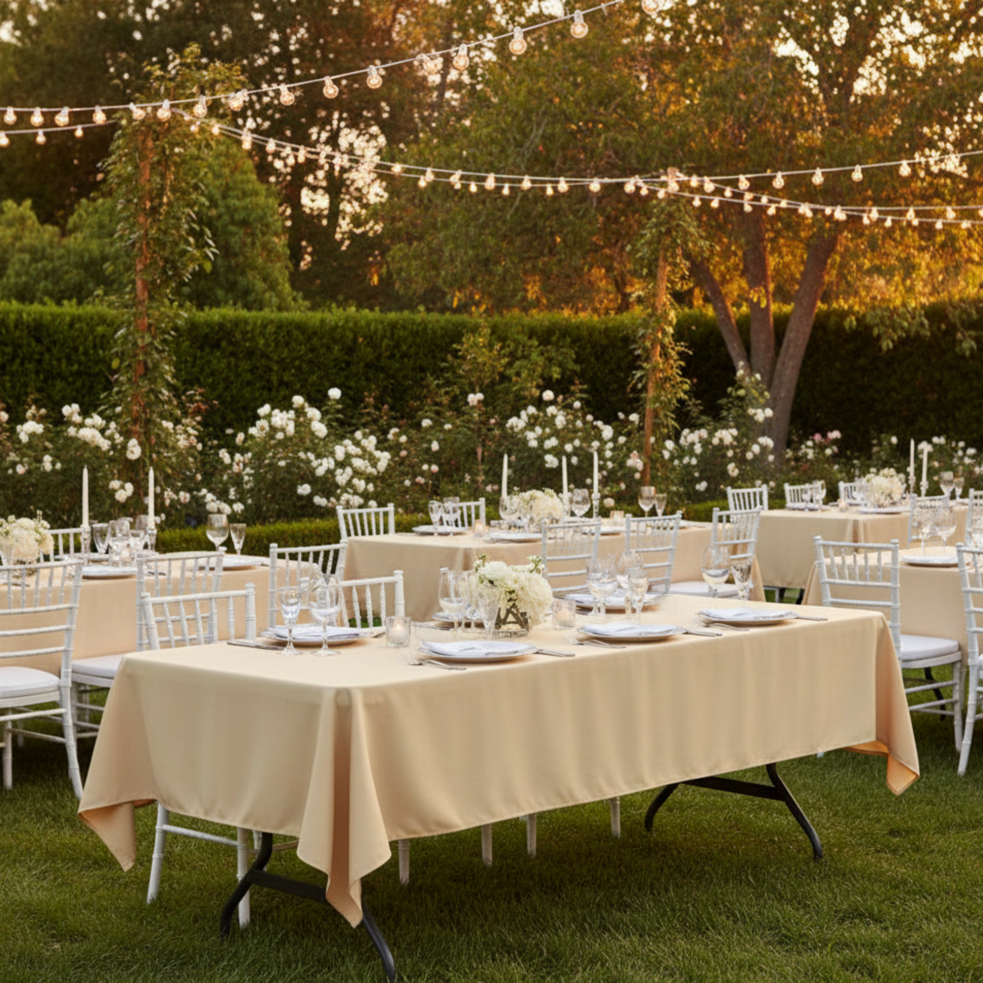 Outdoor Garden Wedding