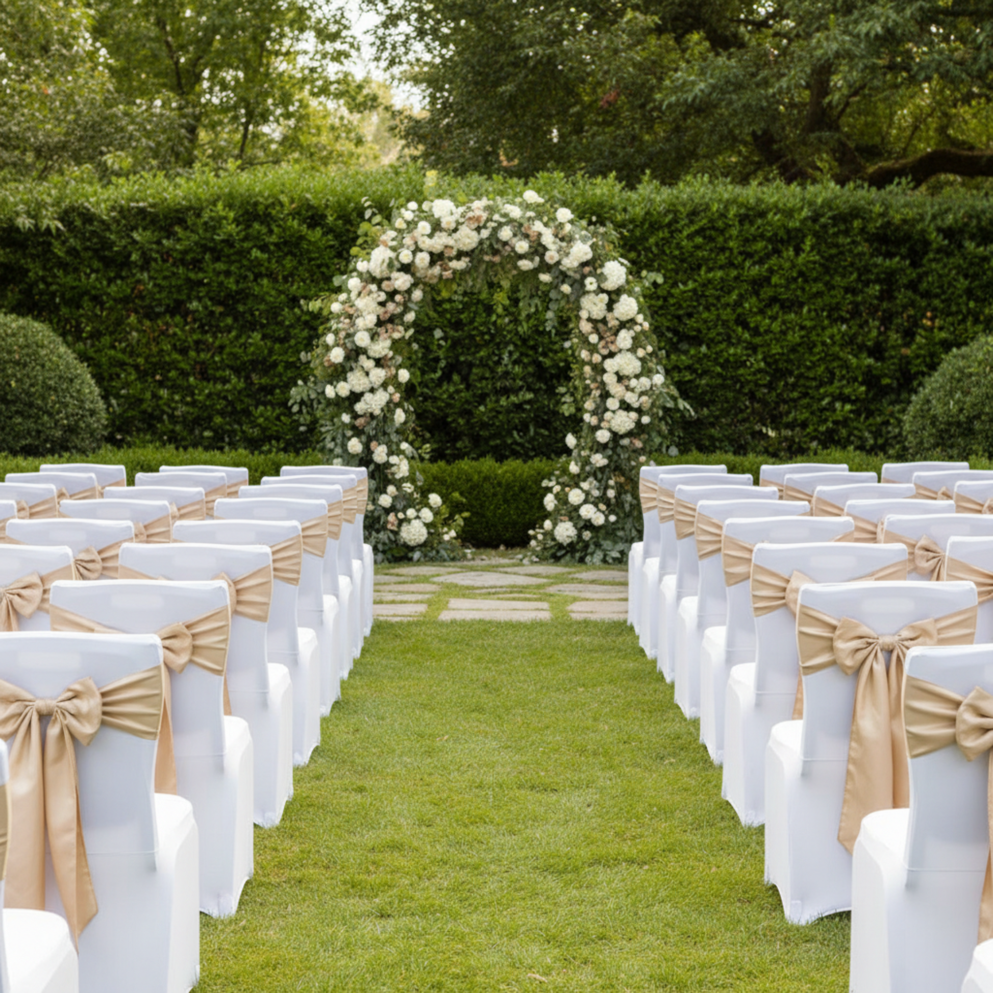 Outdoor Garden Wedding