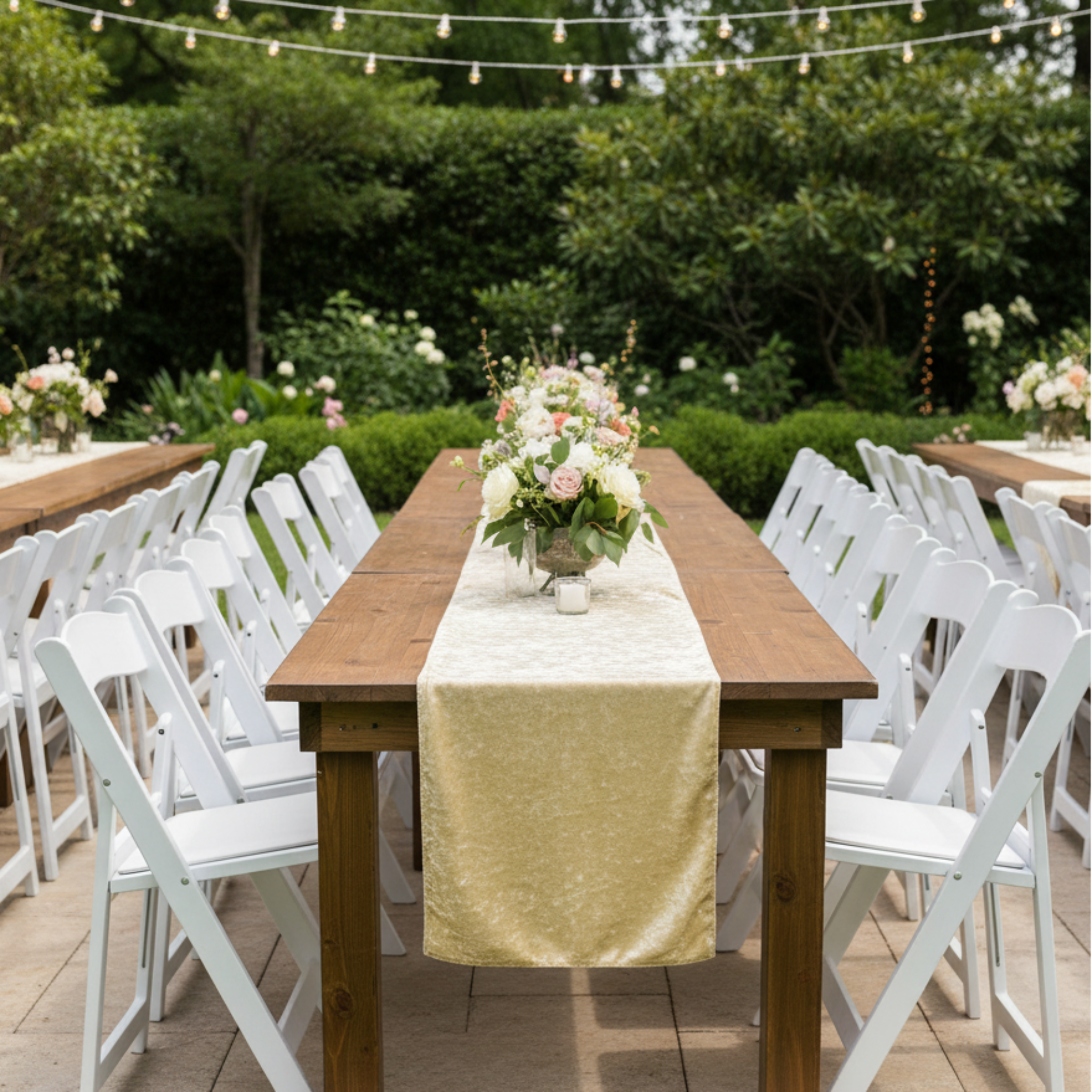 Outdoor Garden Wedding