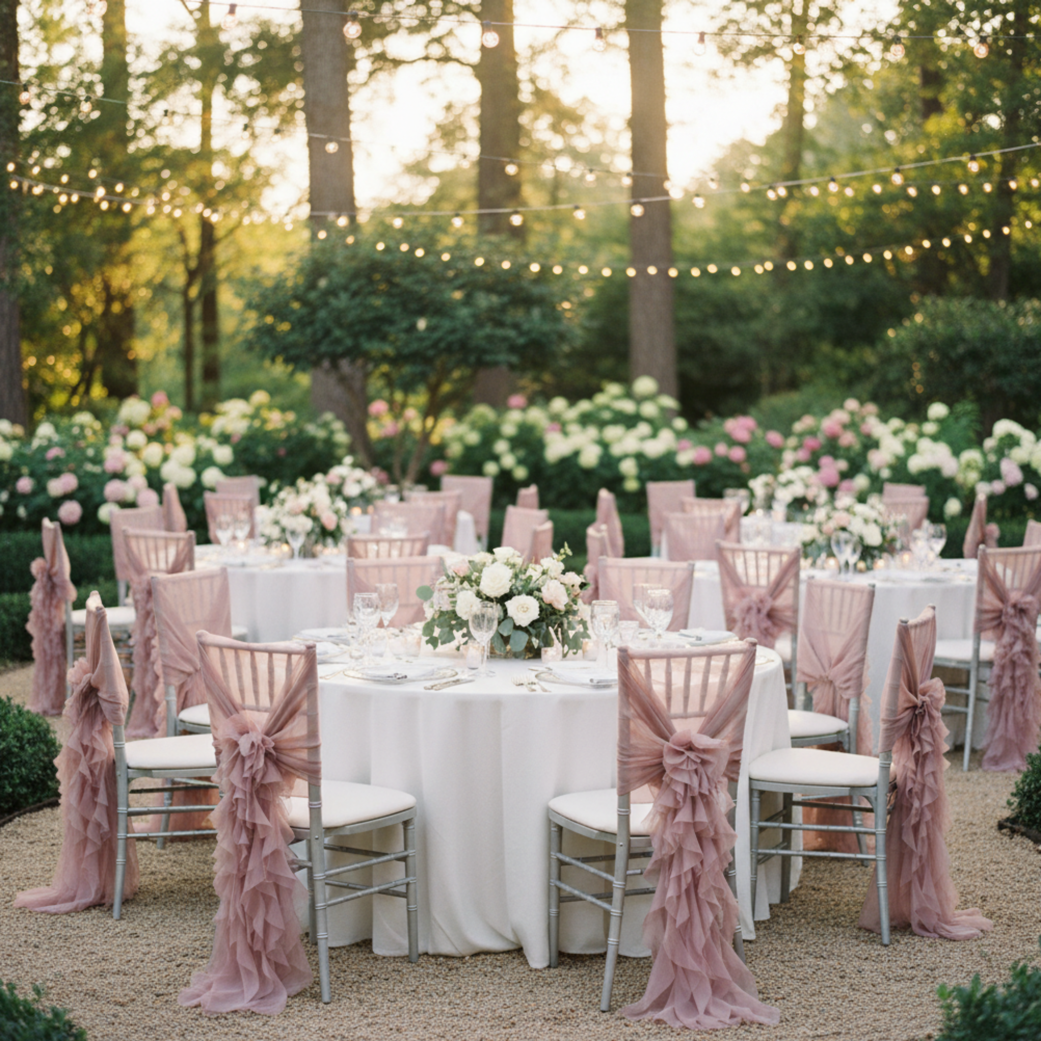 Outdoor Garden Wedding