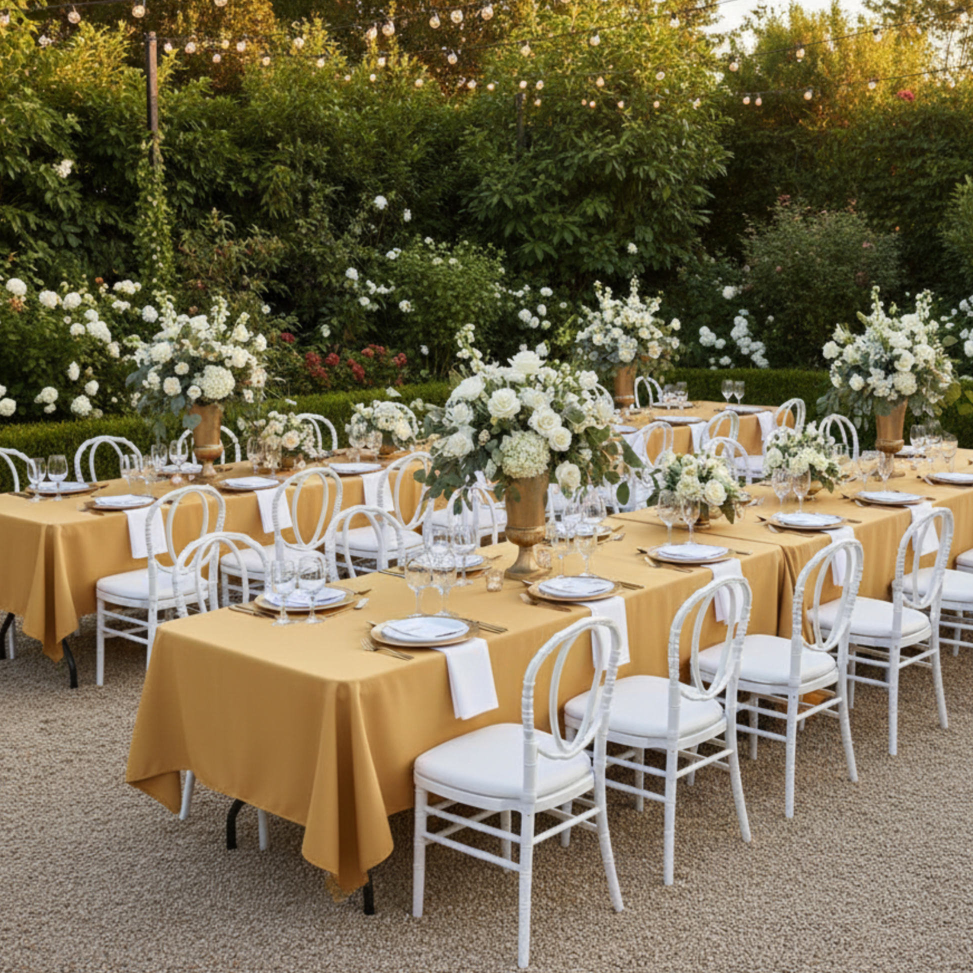 Outdoor Garden Wedding