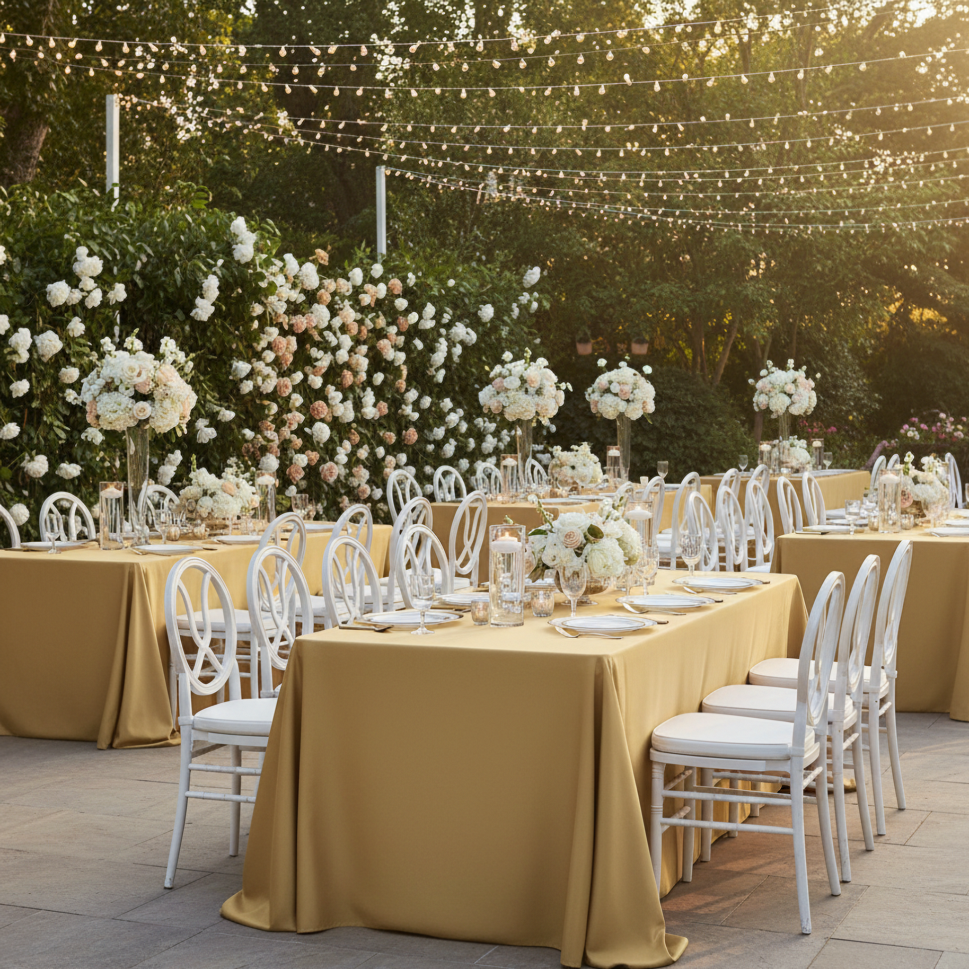 Outdoor Garden Wedding