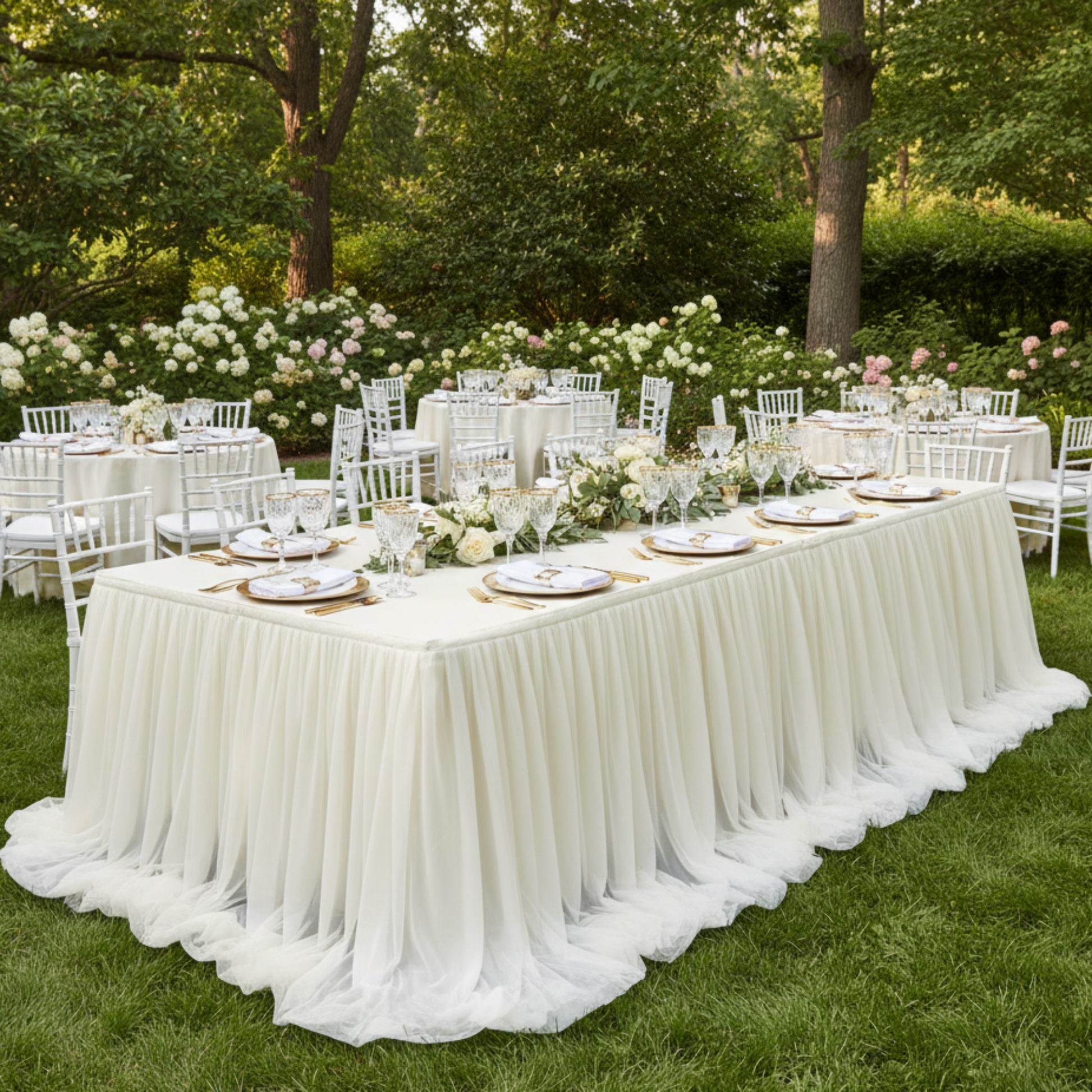 Outdoor Garden Wedding