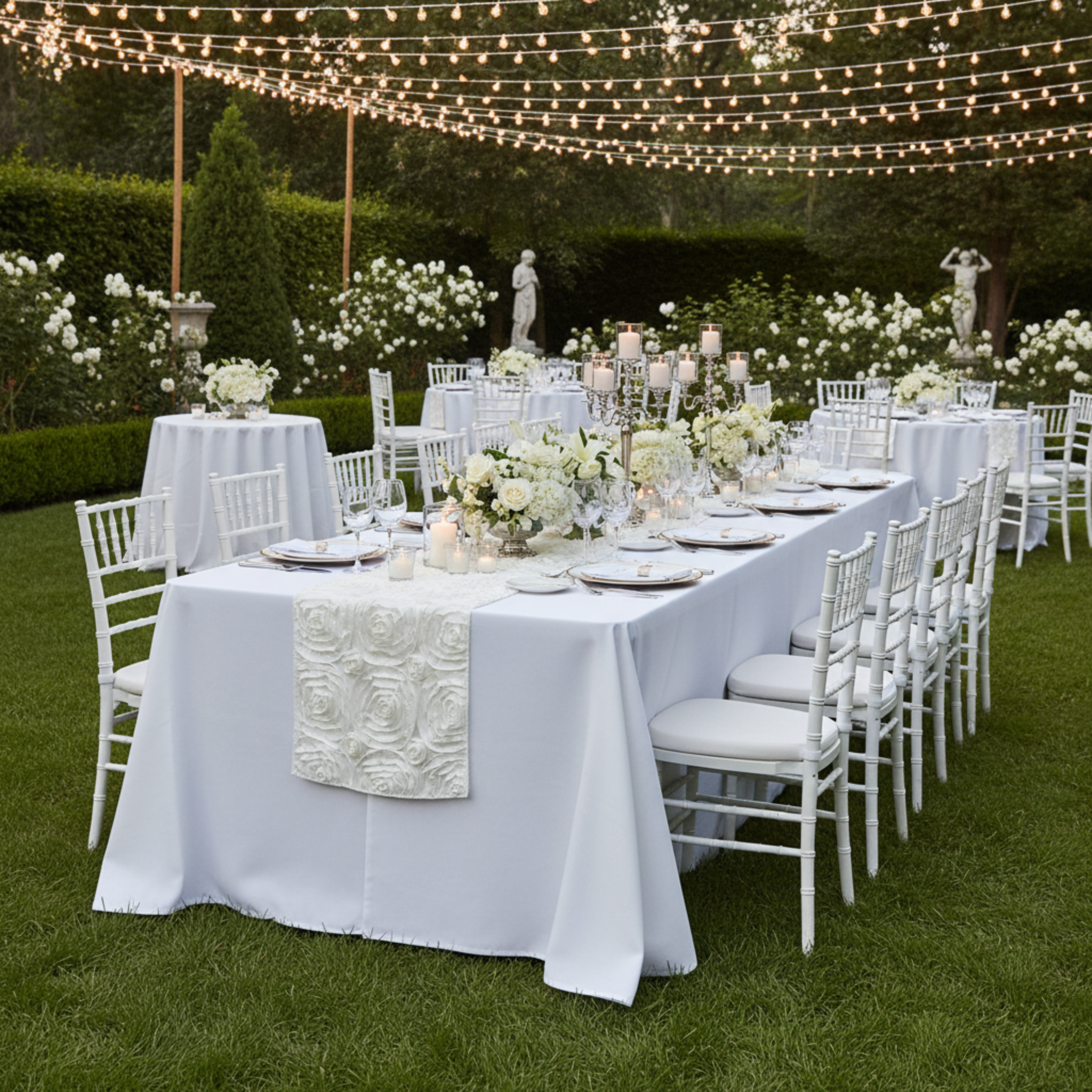 Outdoor Garden Wedding