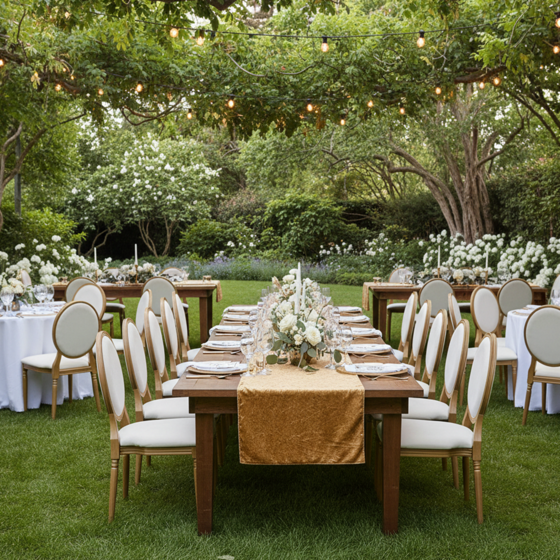 Outdoor Garden Wedding