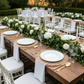 Outdoor Garden Wedding – Fringed Edge Woven Placemats