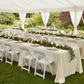 Outdoor Garden Wedding Reception