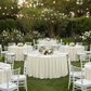 Outdoor Garden Wedding Reception