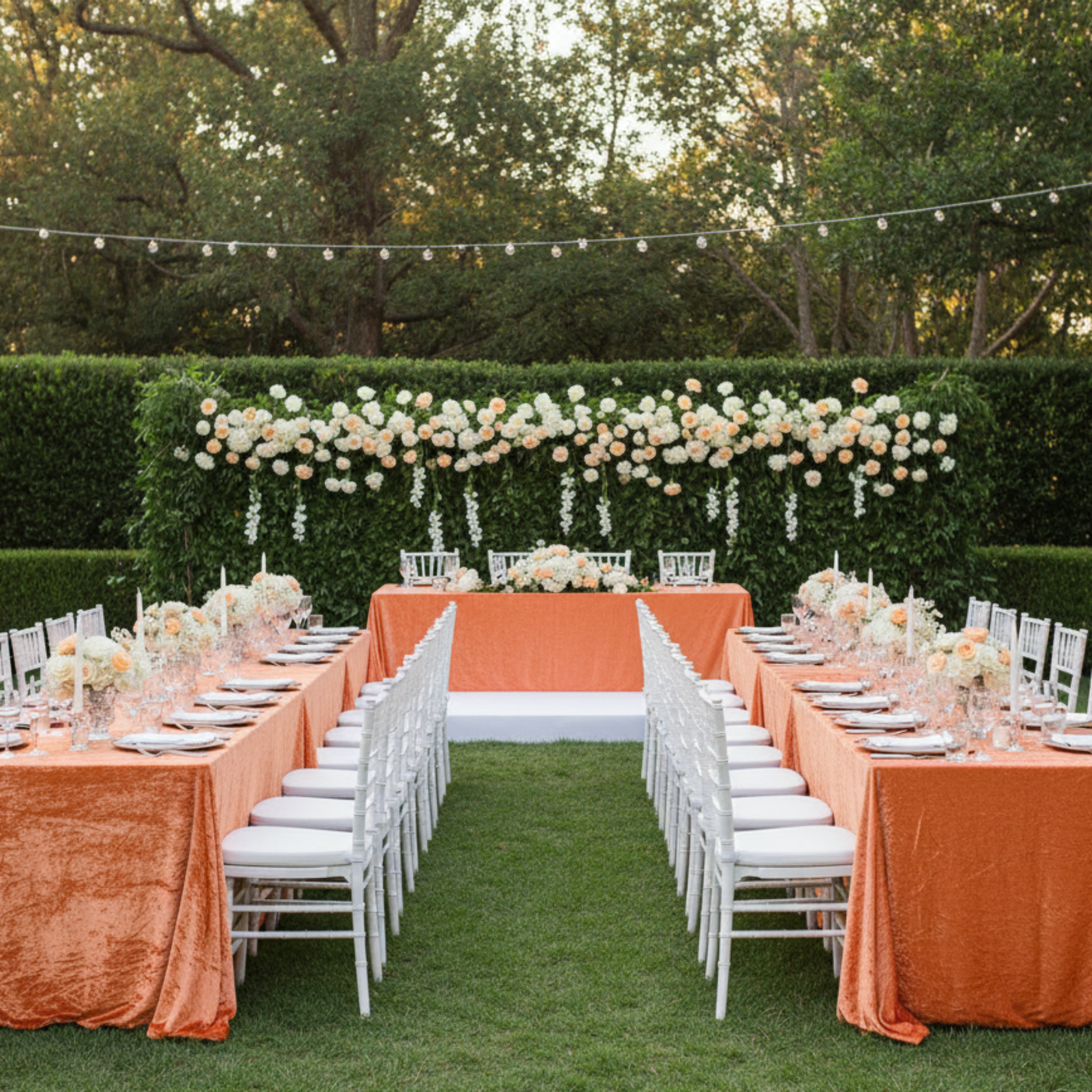 Outdoor Garden Wedding