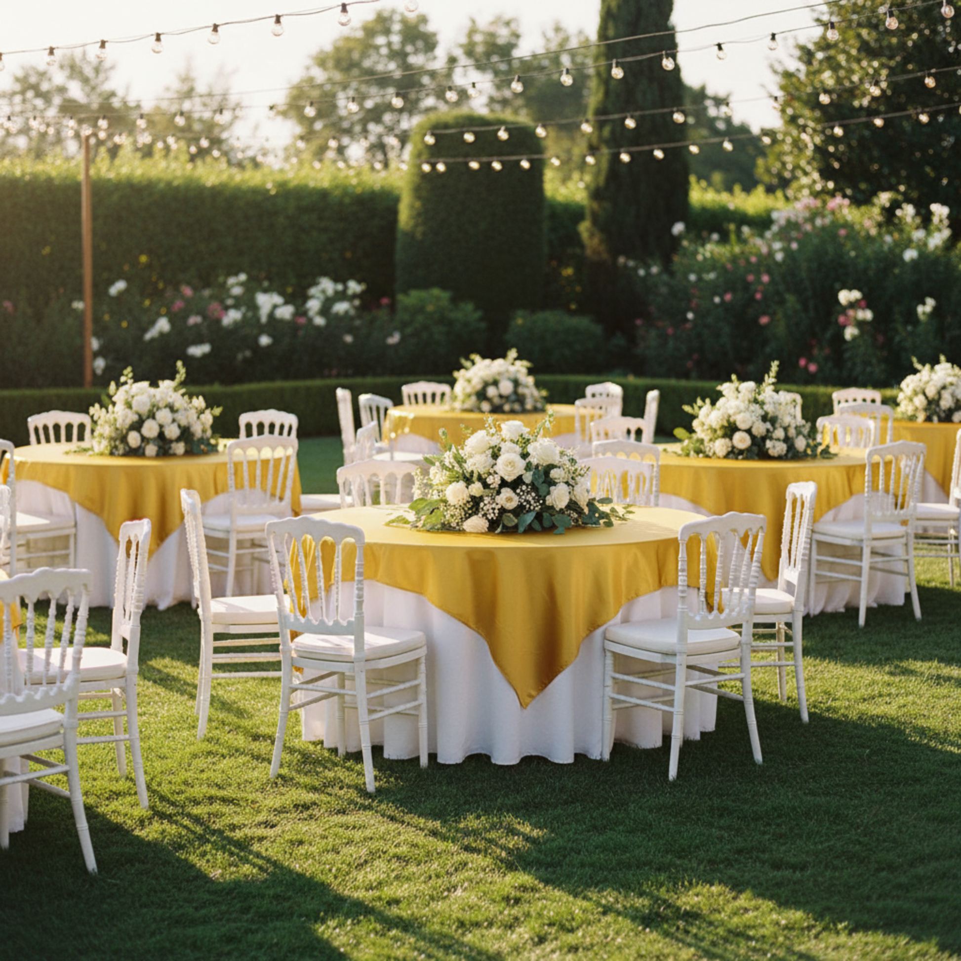 Outdoor Garden Wedding