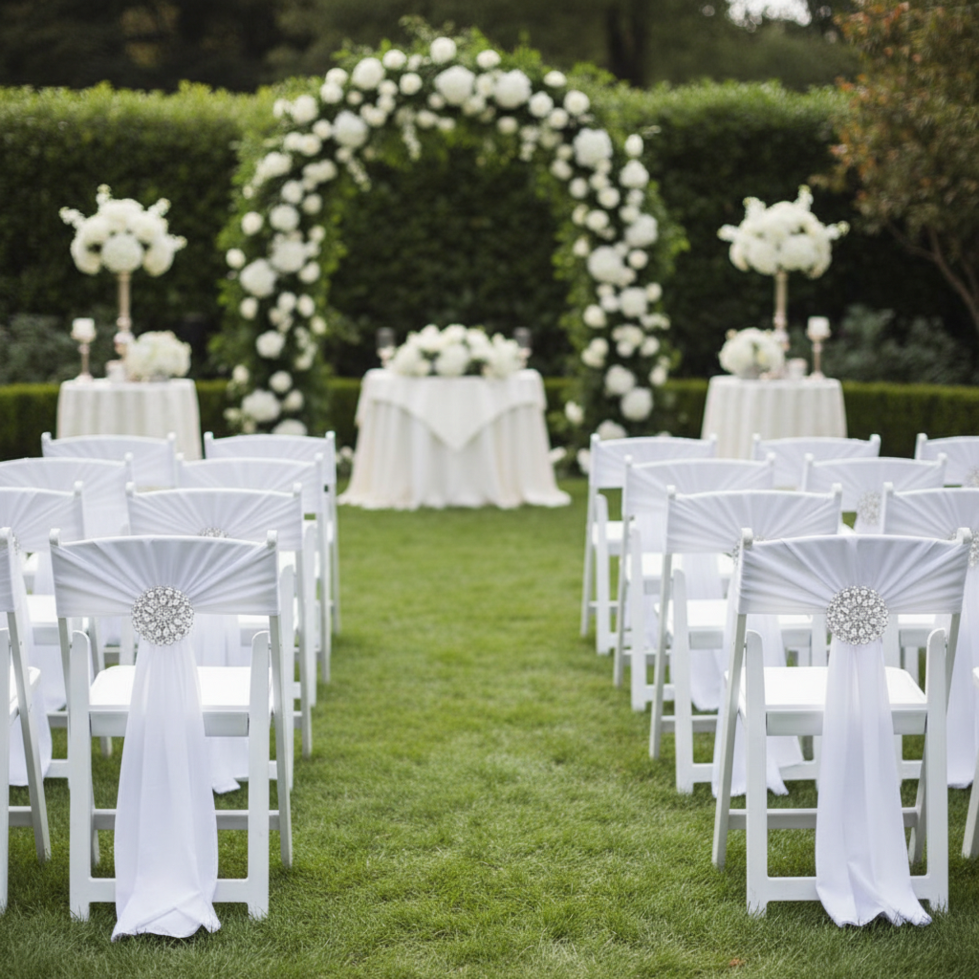 Outdoor Garden Wedding