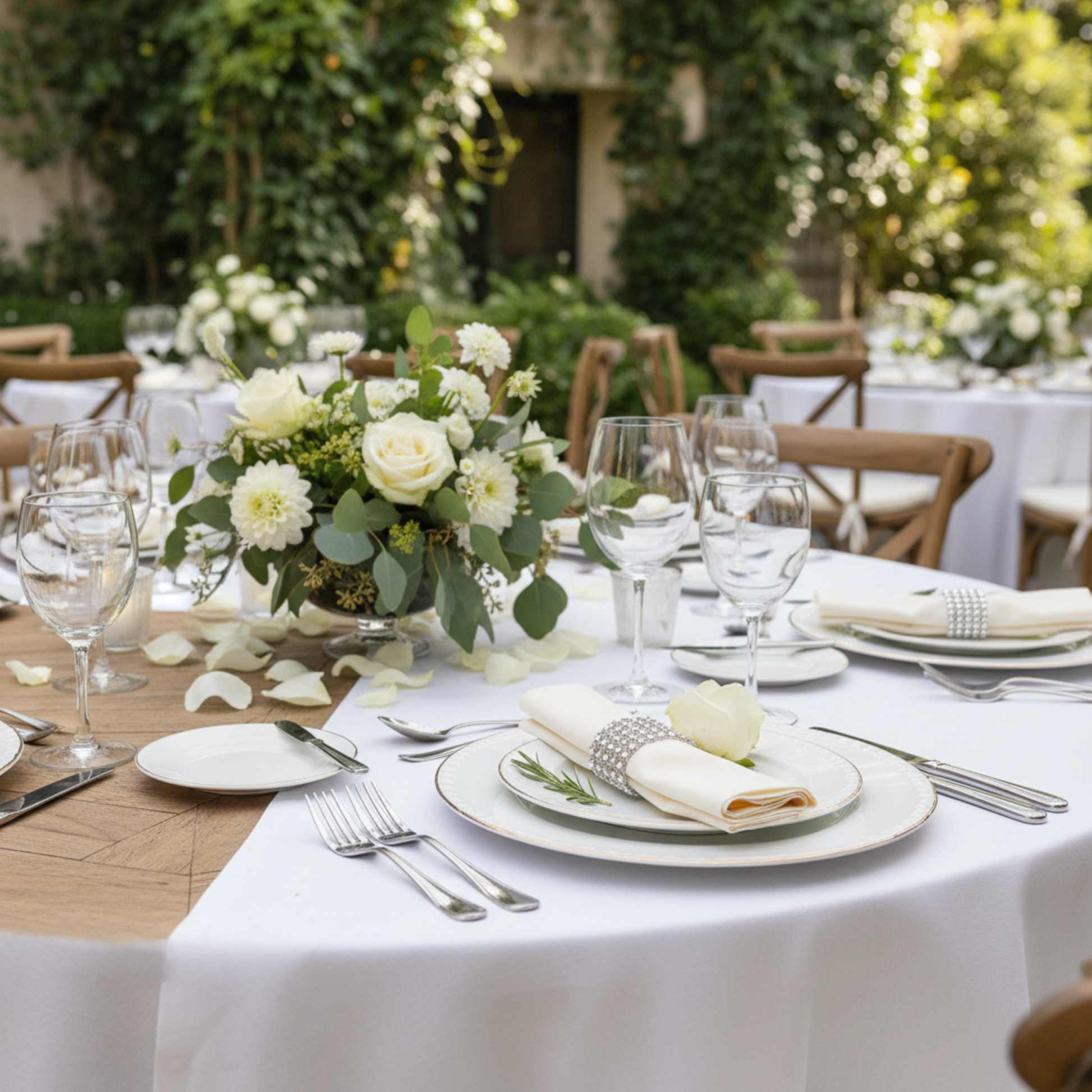 Outdoor Garden Wedding