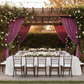Outdoor Garden Wedding – Violet Velvet Drape
