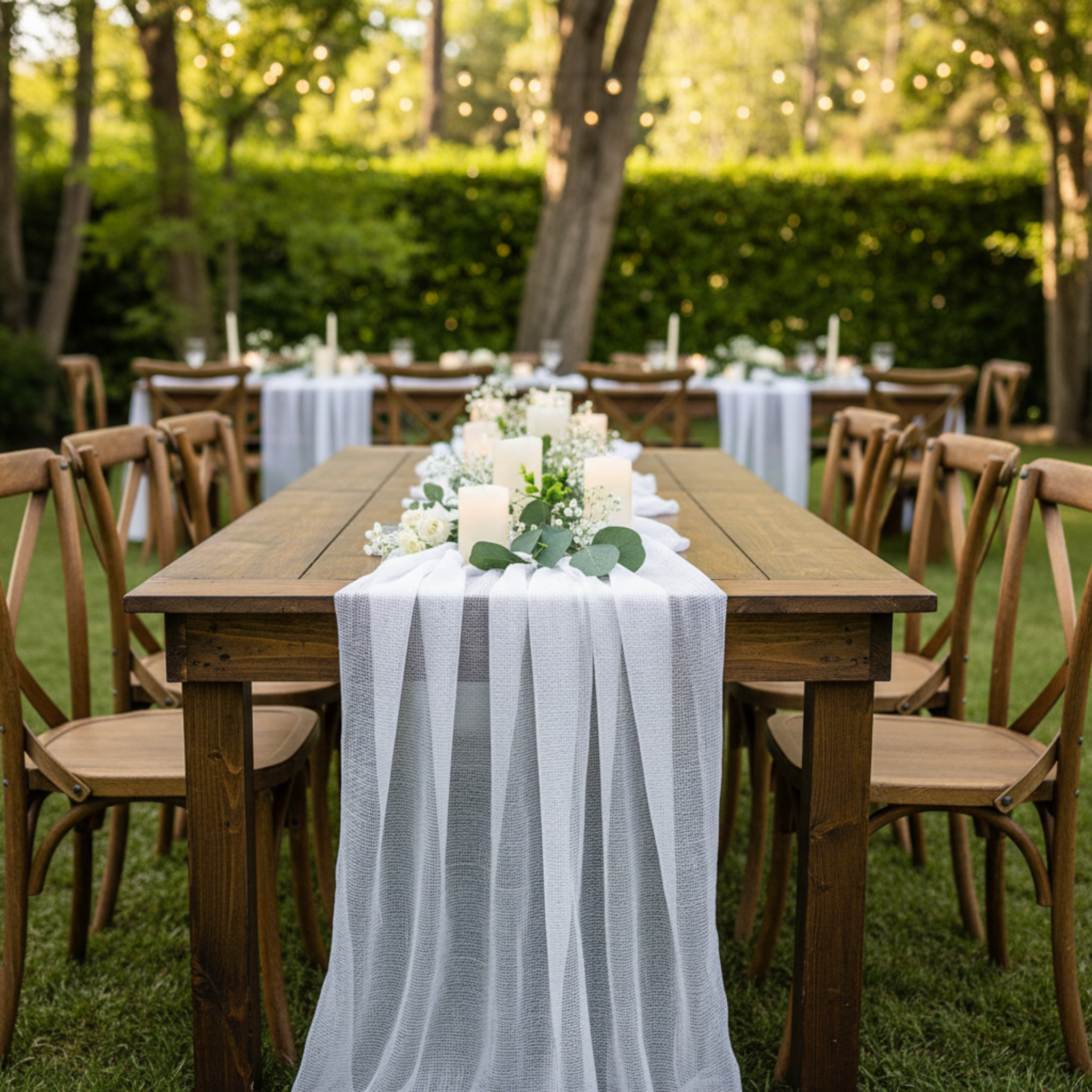 Outdoor Garden Wedding