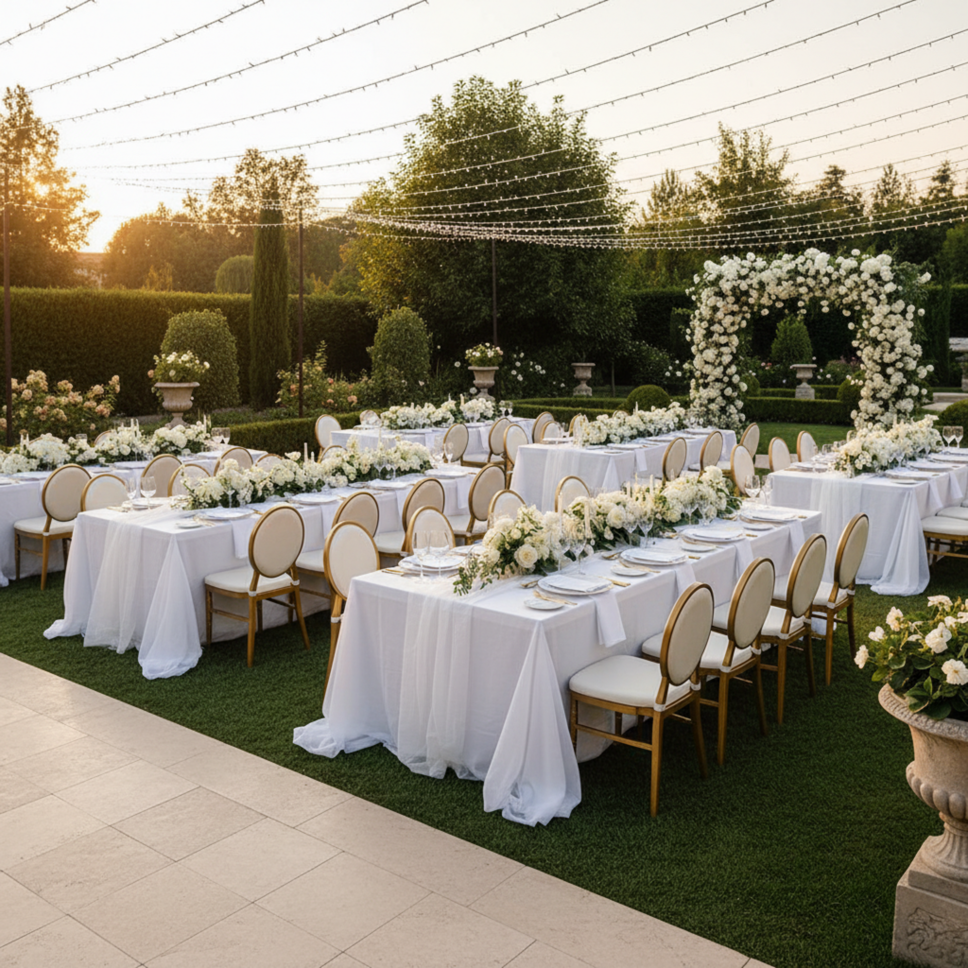 Outdoor Garden Wedding