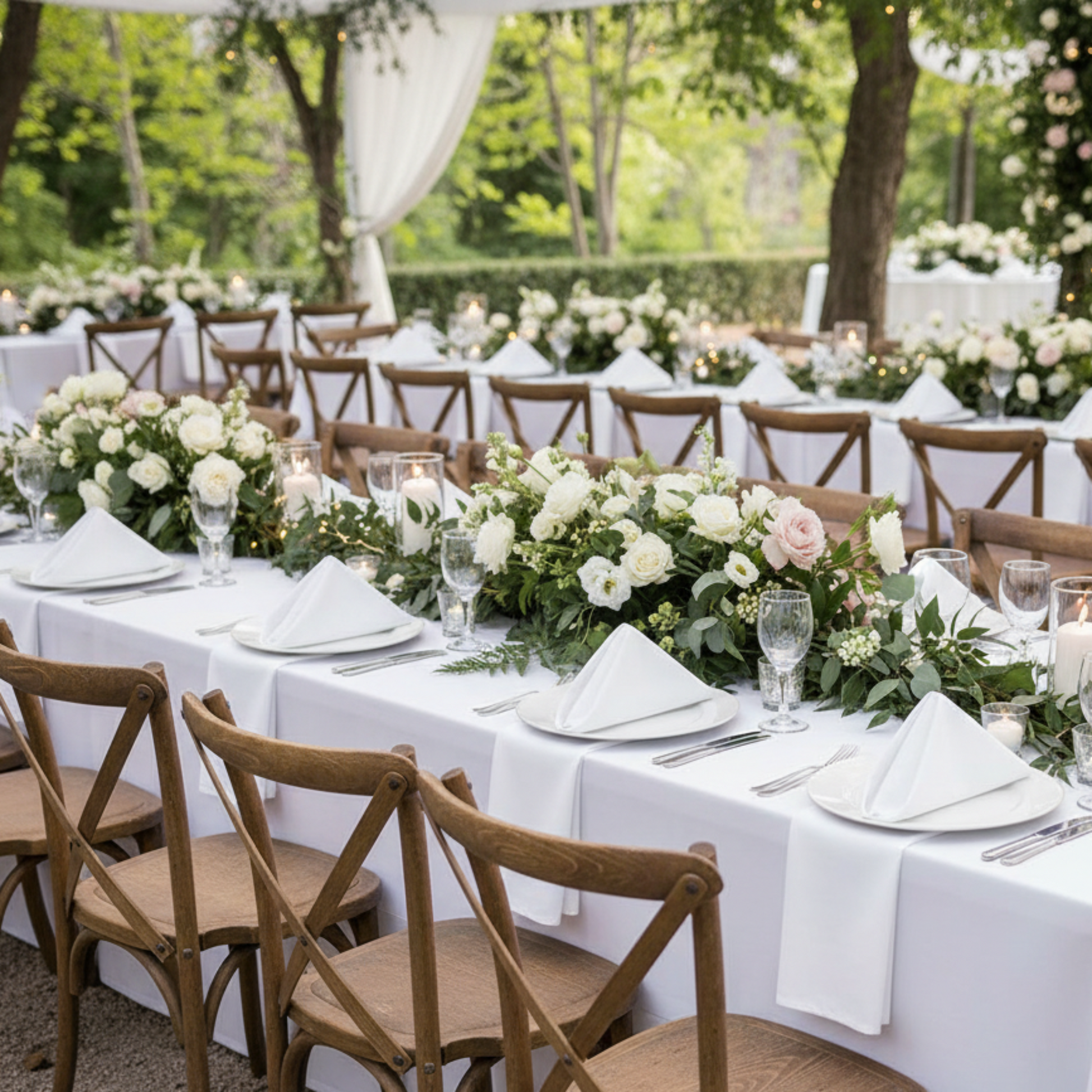 Outdoor Garden Wedding