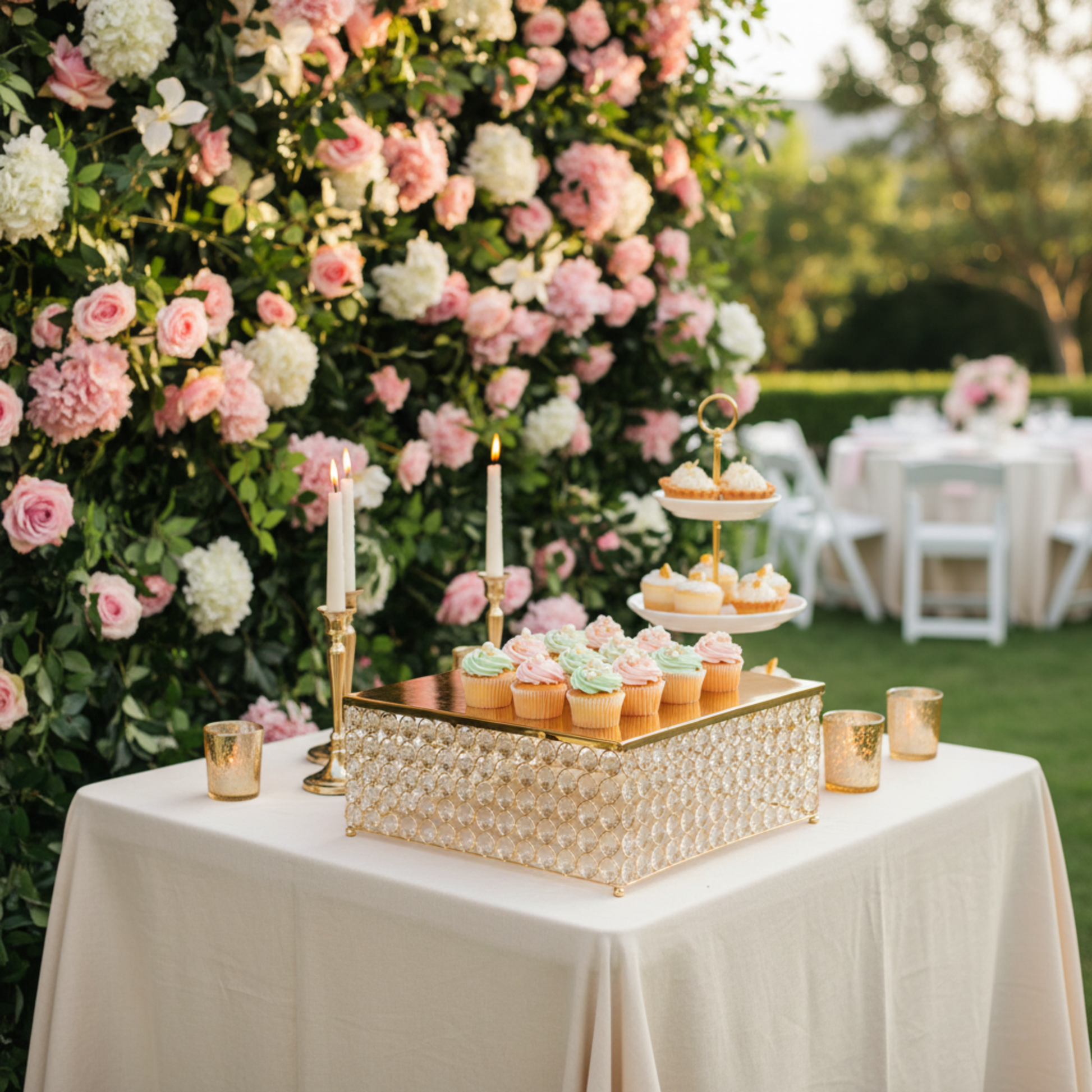 Outdoor Garden Dessert Corner