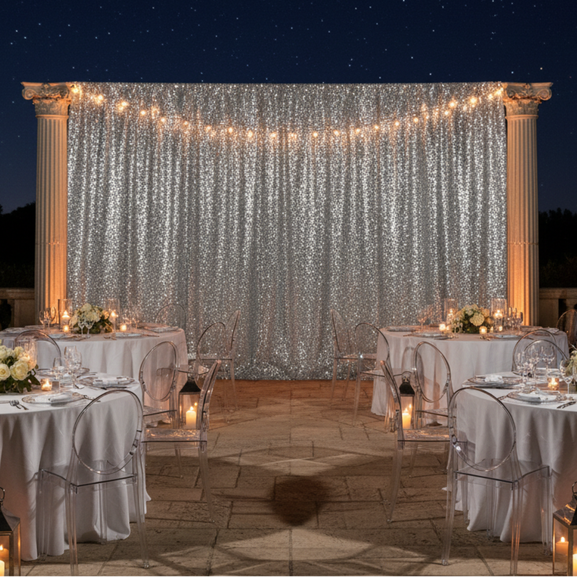 Outdoor Night Garden Gala