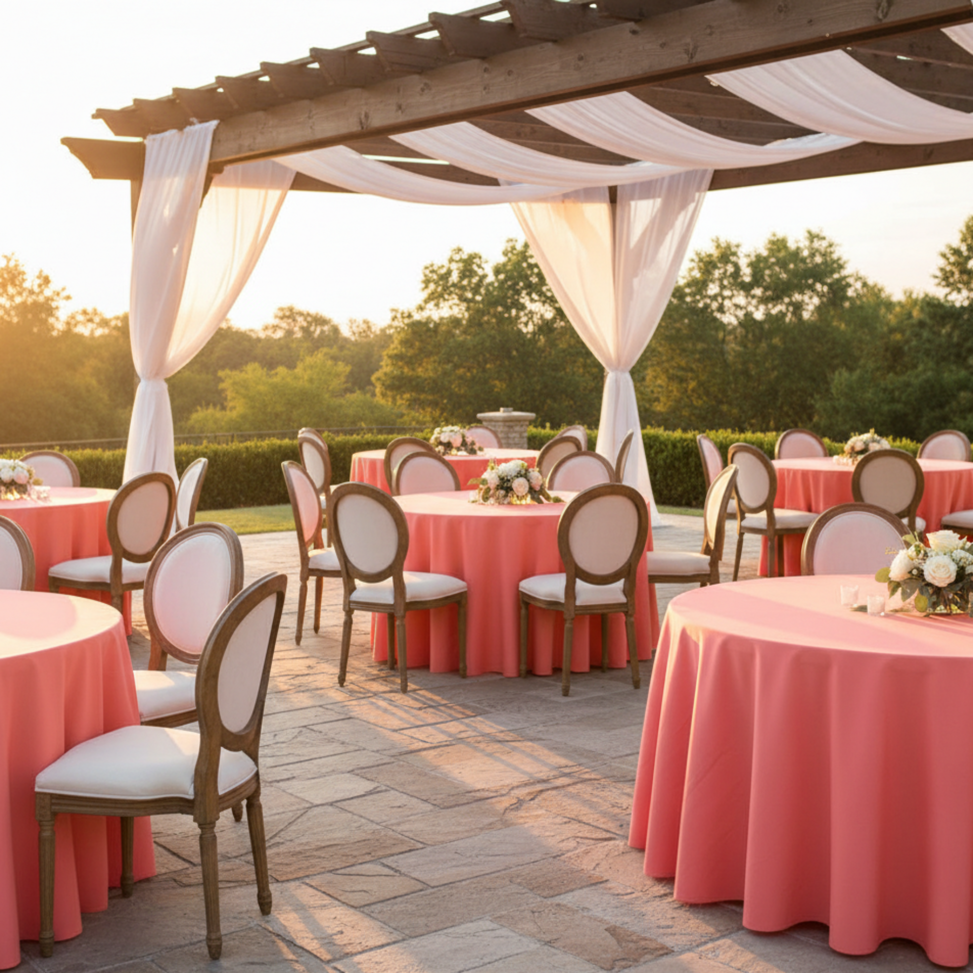 Outdoor Patio Reception
