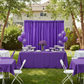 Outdoor Purple Theme Graduation Party