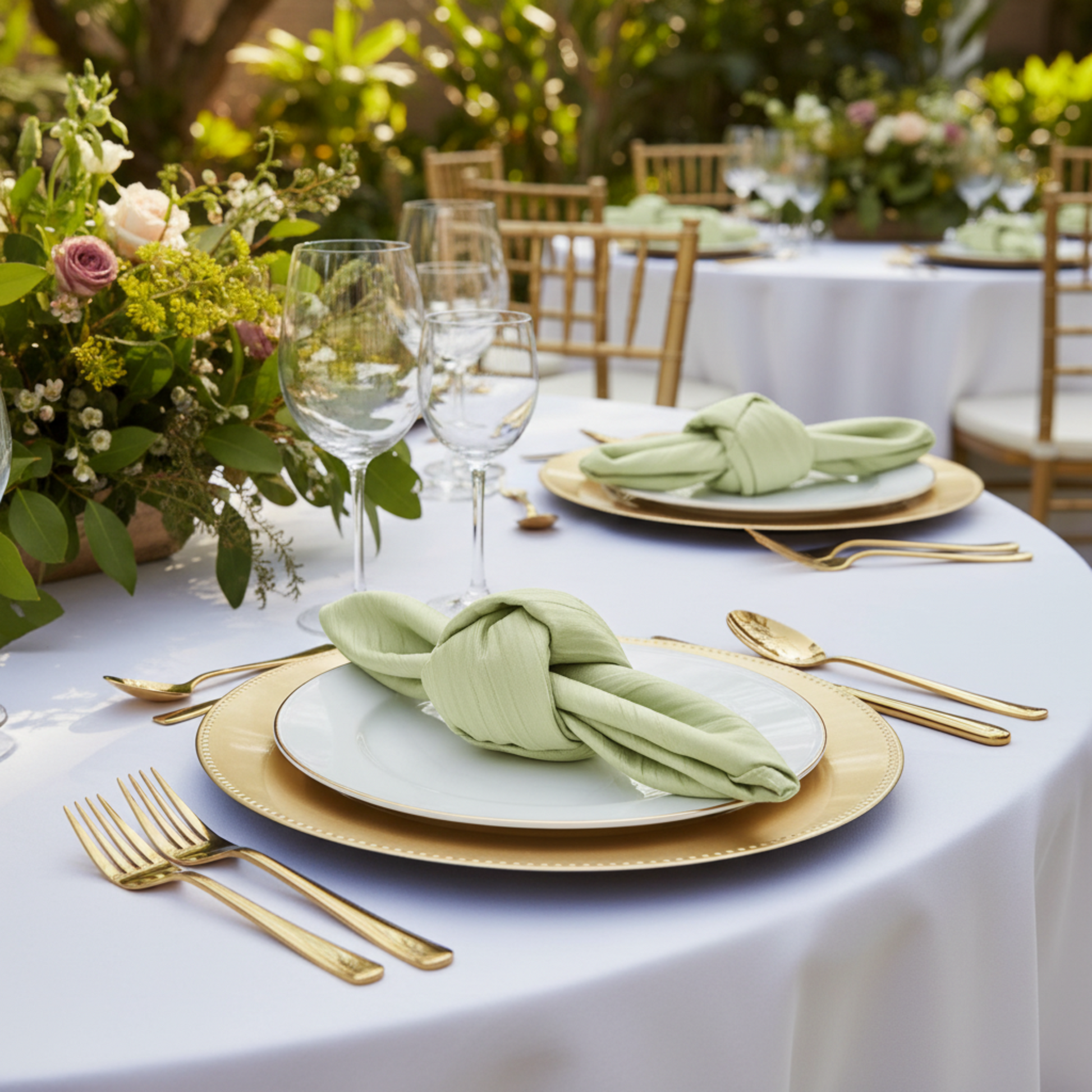 Outdoor Soft Knot Napkin