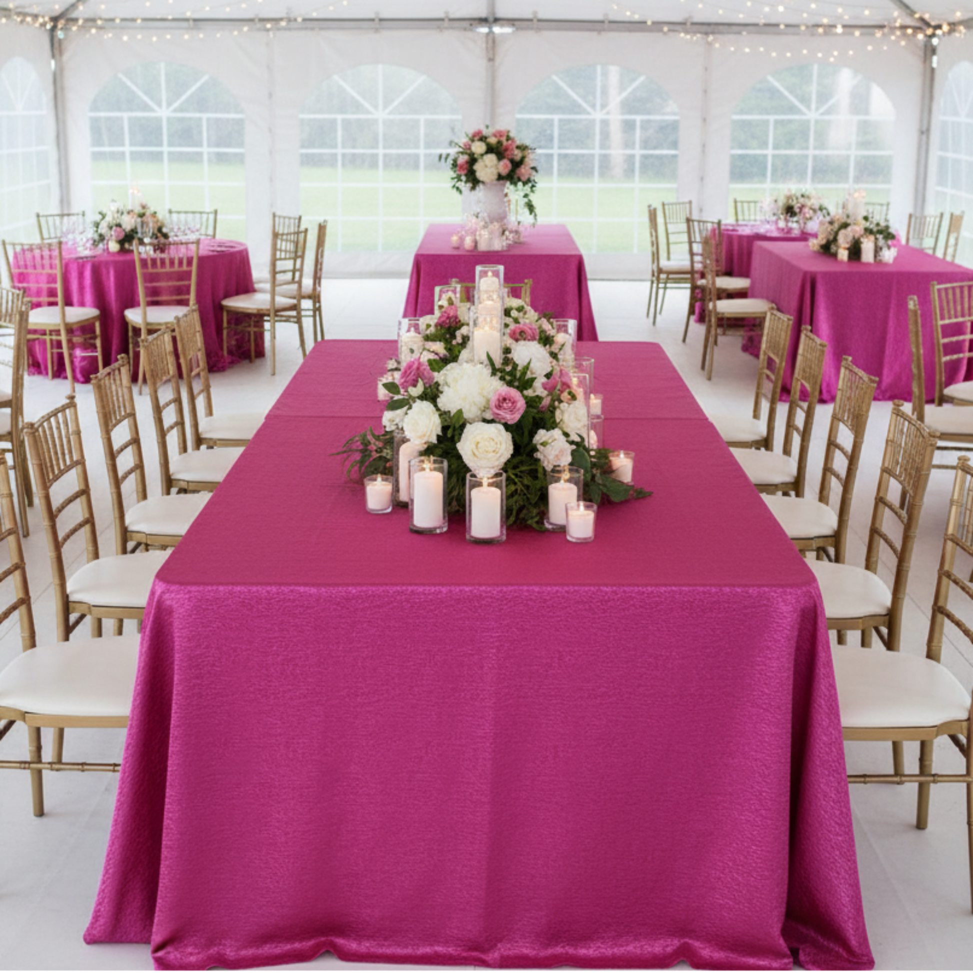 Outdoor Tent Top View