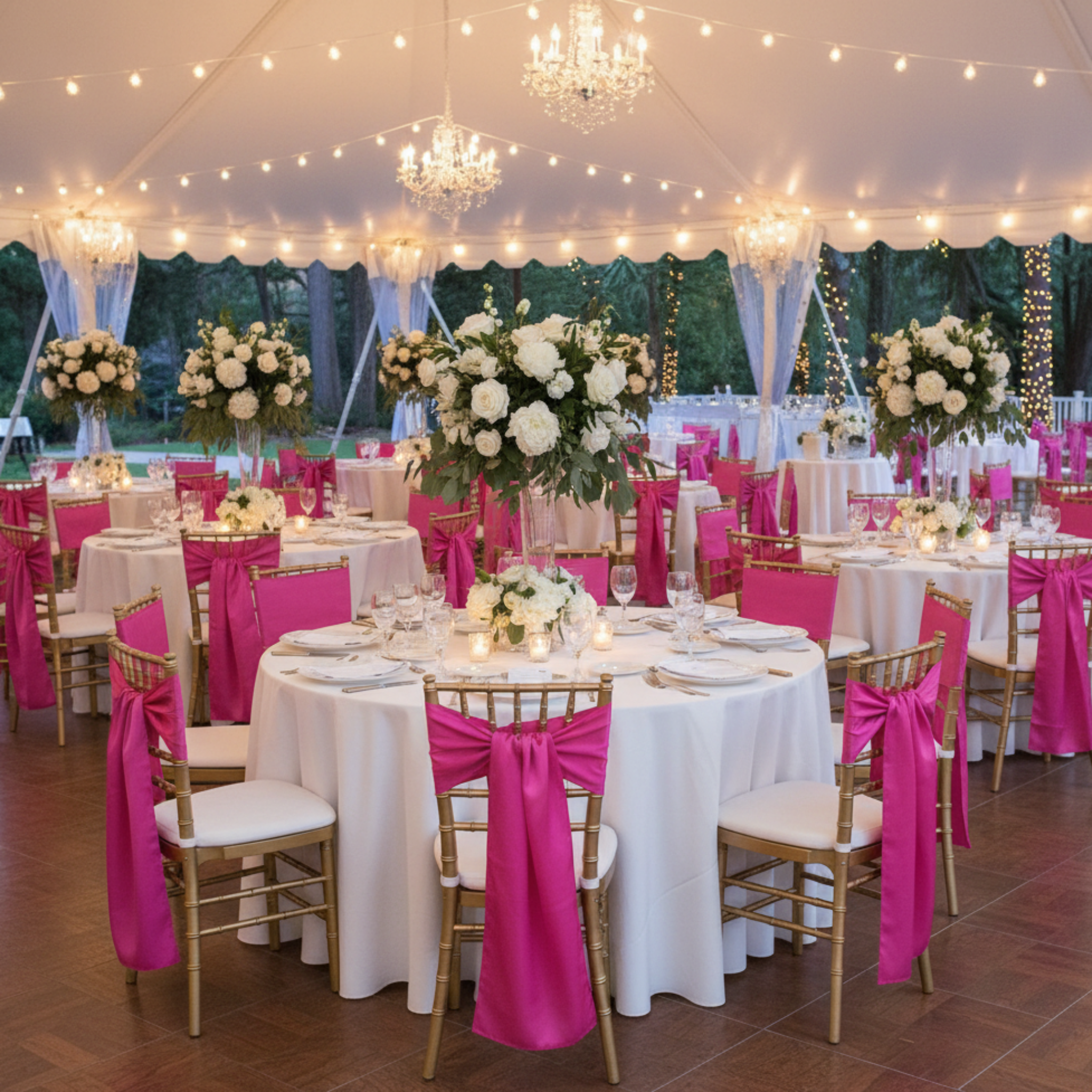 Outdoor Tent Reception