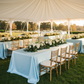 Outdoor Upscale Event – Baby Blue Lamour Satin