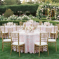 Outdoor Wedding Reception-120 Round French Toile Tablecloth