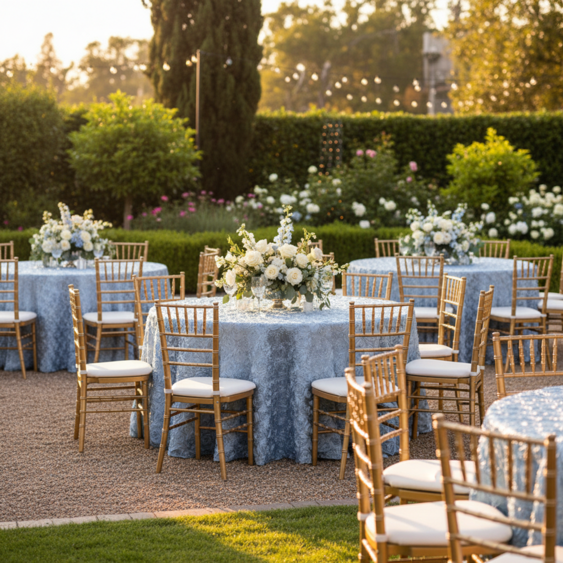 Outdoor Wedding Reception