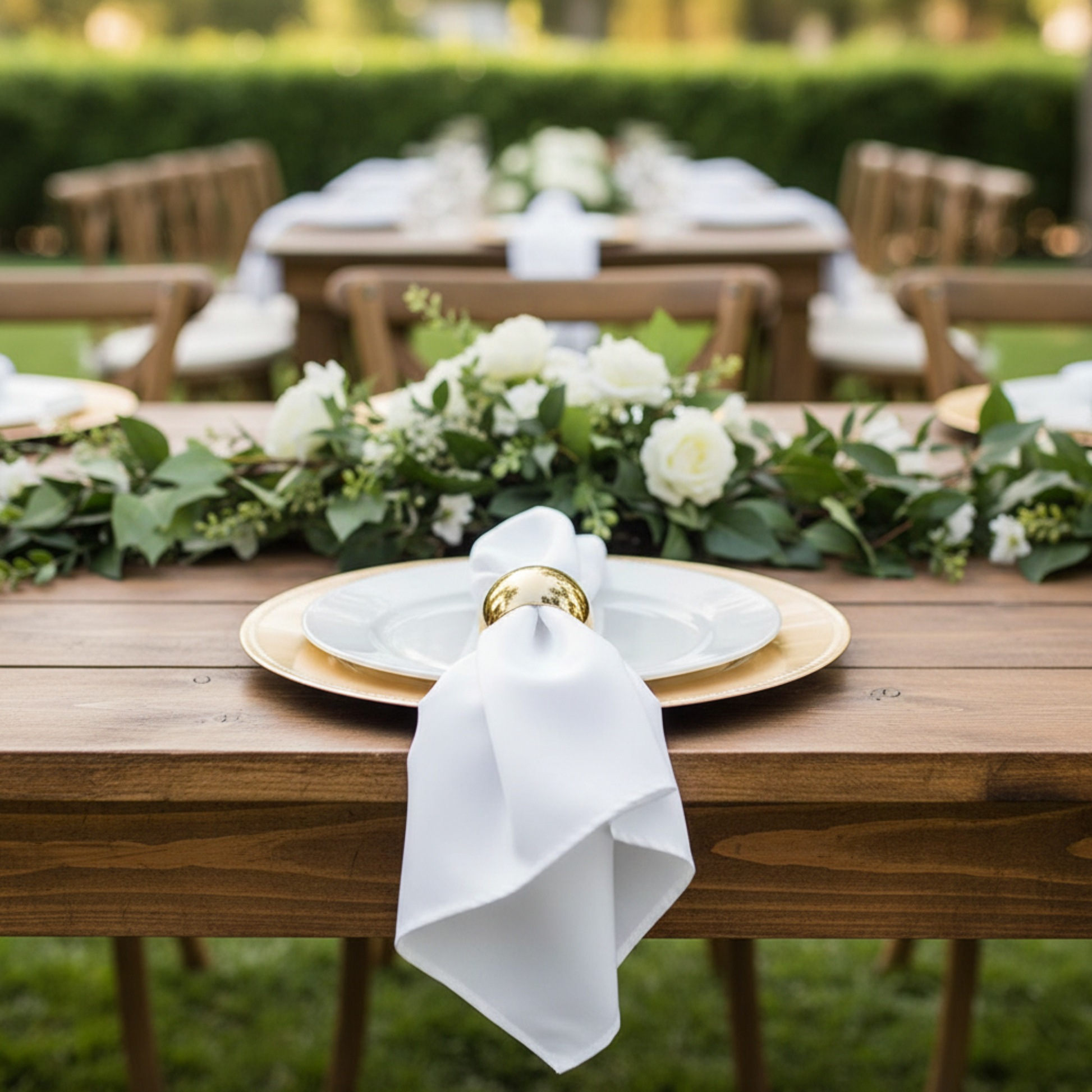 Outdoor Gold Napkin Ring