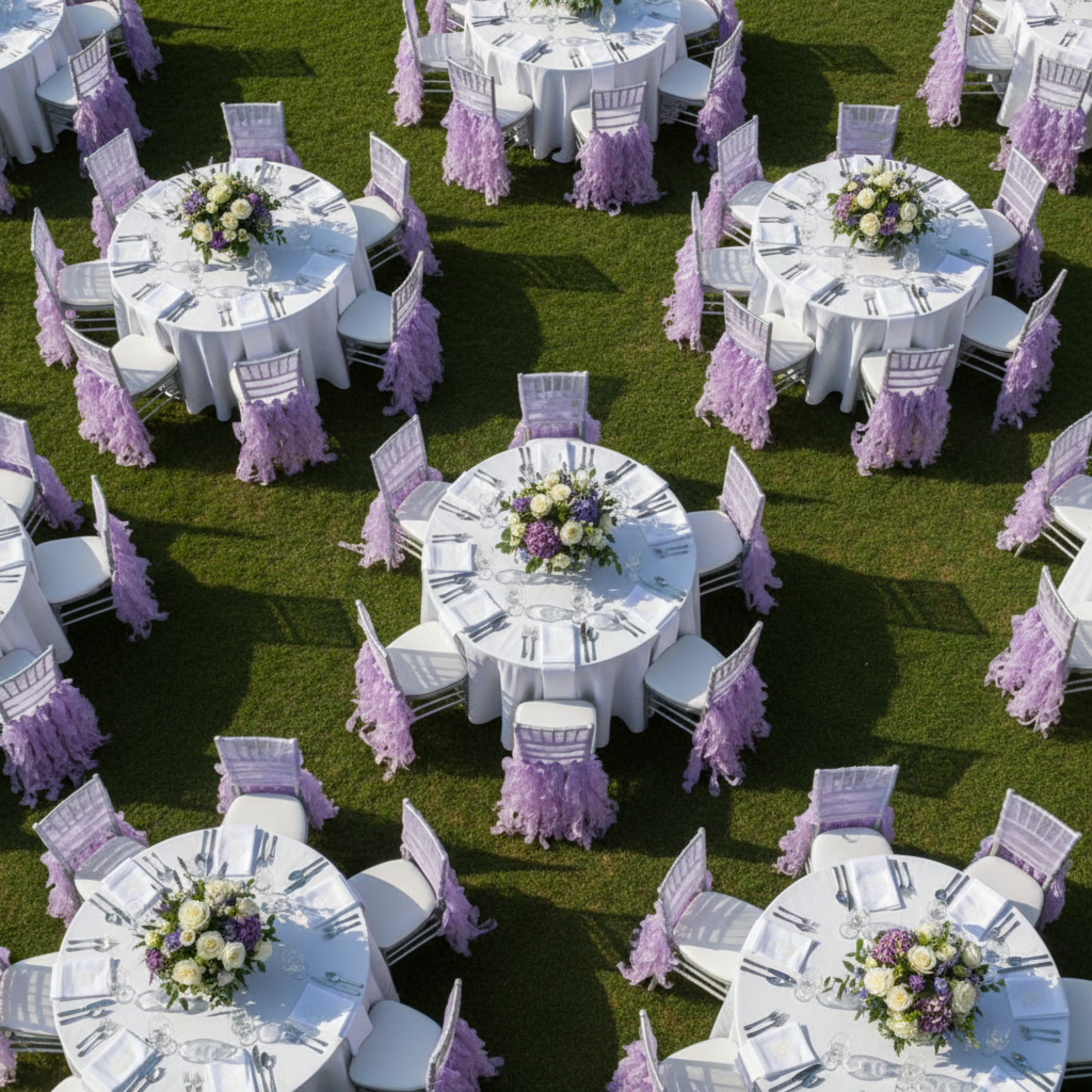Overhead Outdoor Reception