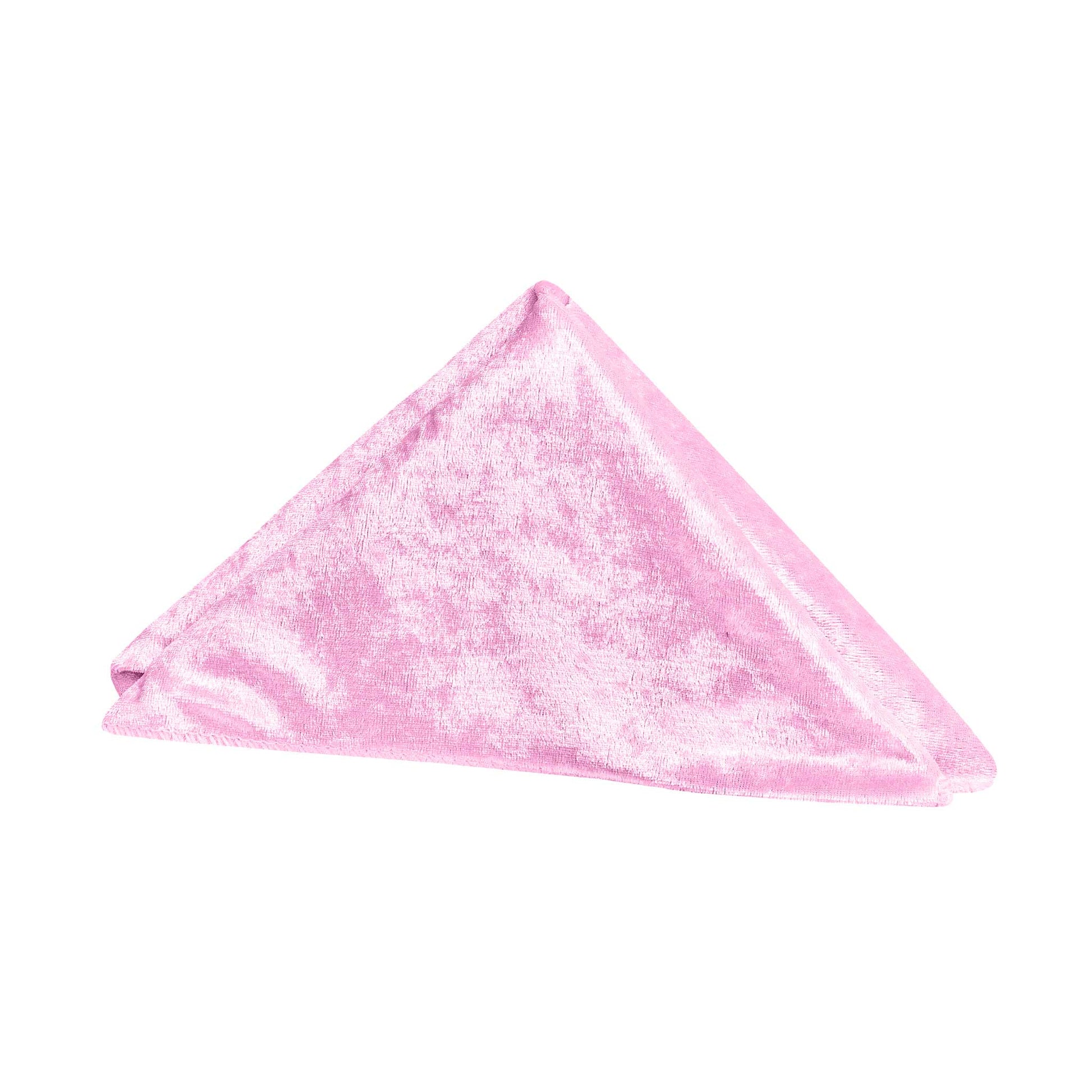 Velvet 20"x20" Linen Napkin - Pink