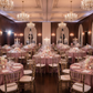Pink Glitz Sequins 120 Round Tablecloth Indoor Wedding Reception