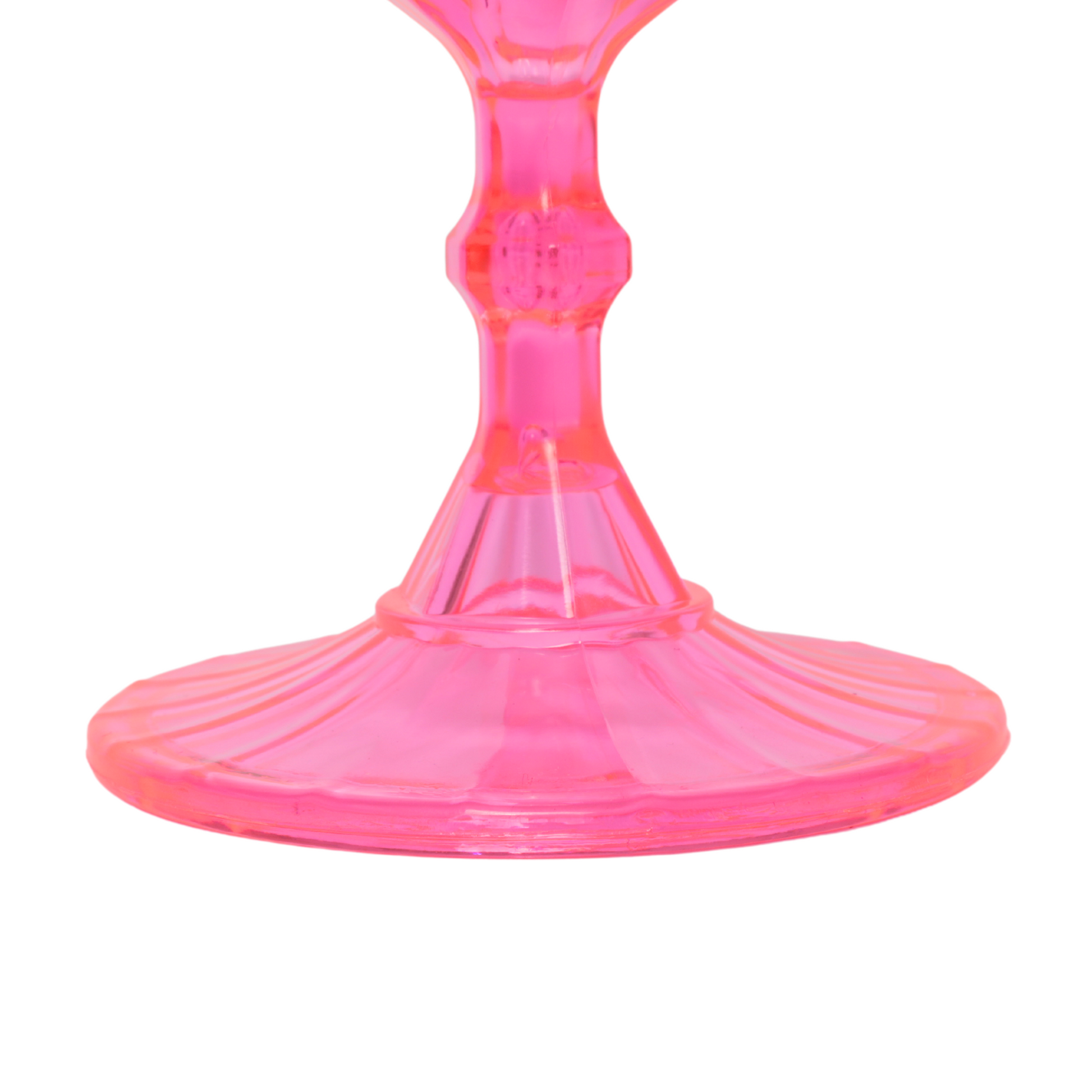 Pink Vintage Acrylic Goblets (6 pcs/pk)