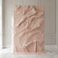Pleated Crinkle Blush Rose Gold Fabric narrow backdrop