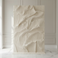 Pleated Crinkle Ivory Fabric displayed like reference image