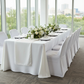 Polyester Folding Chair Cover - White.